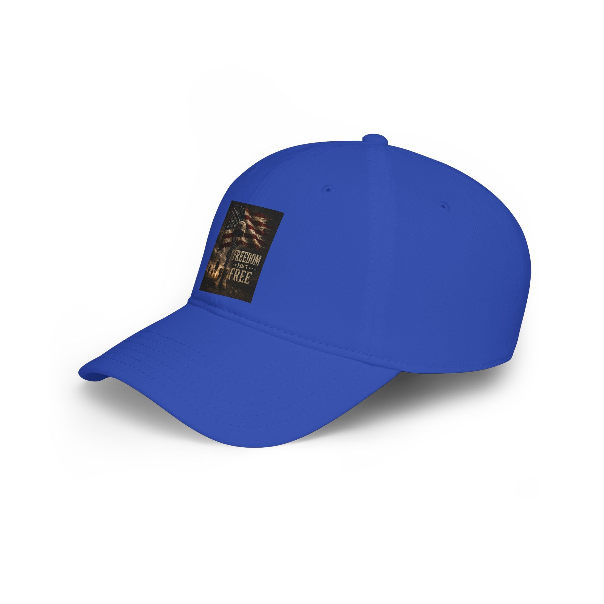 Patriotic 'Freedom Isn't Free' Low Profile Baseball Cap