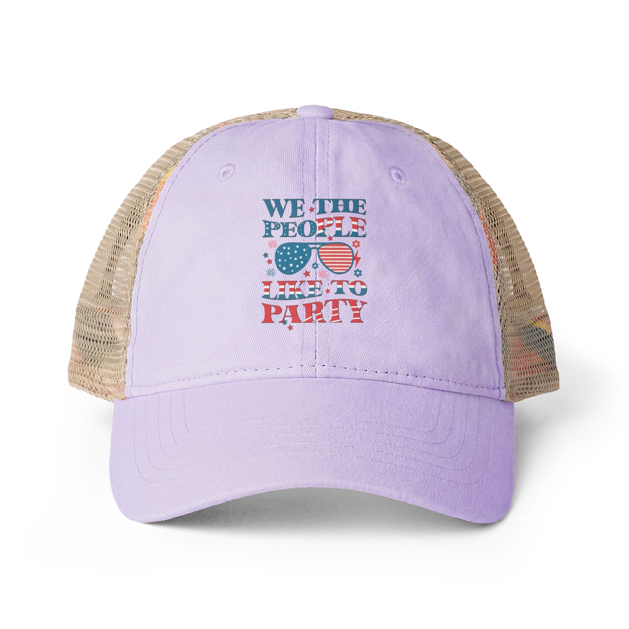 Women's Washed Mesh-Back Cap