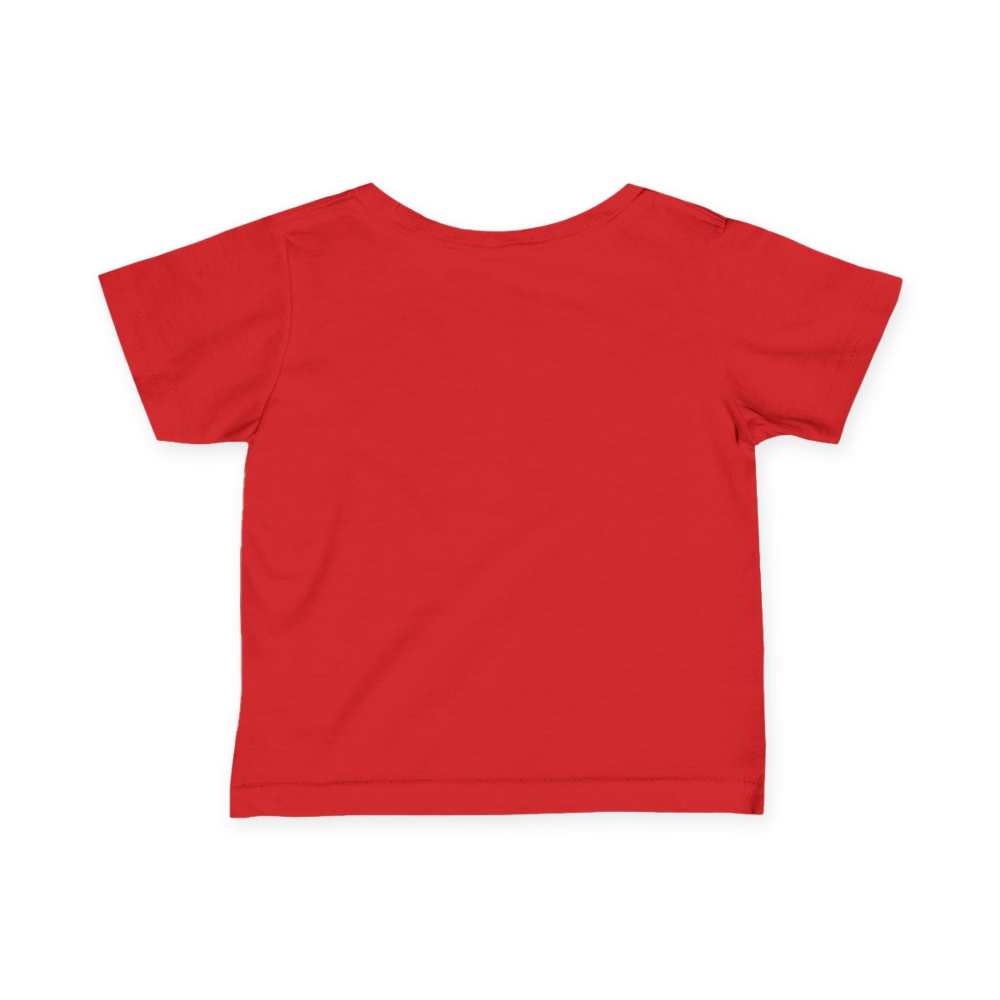 Infant Tee — Patriotic Kitten with Flags & Ice Cream (4th of July Baby Shirt)