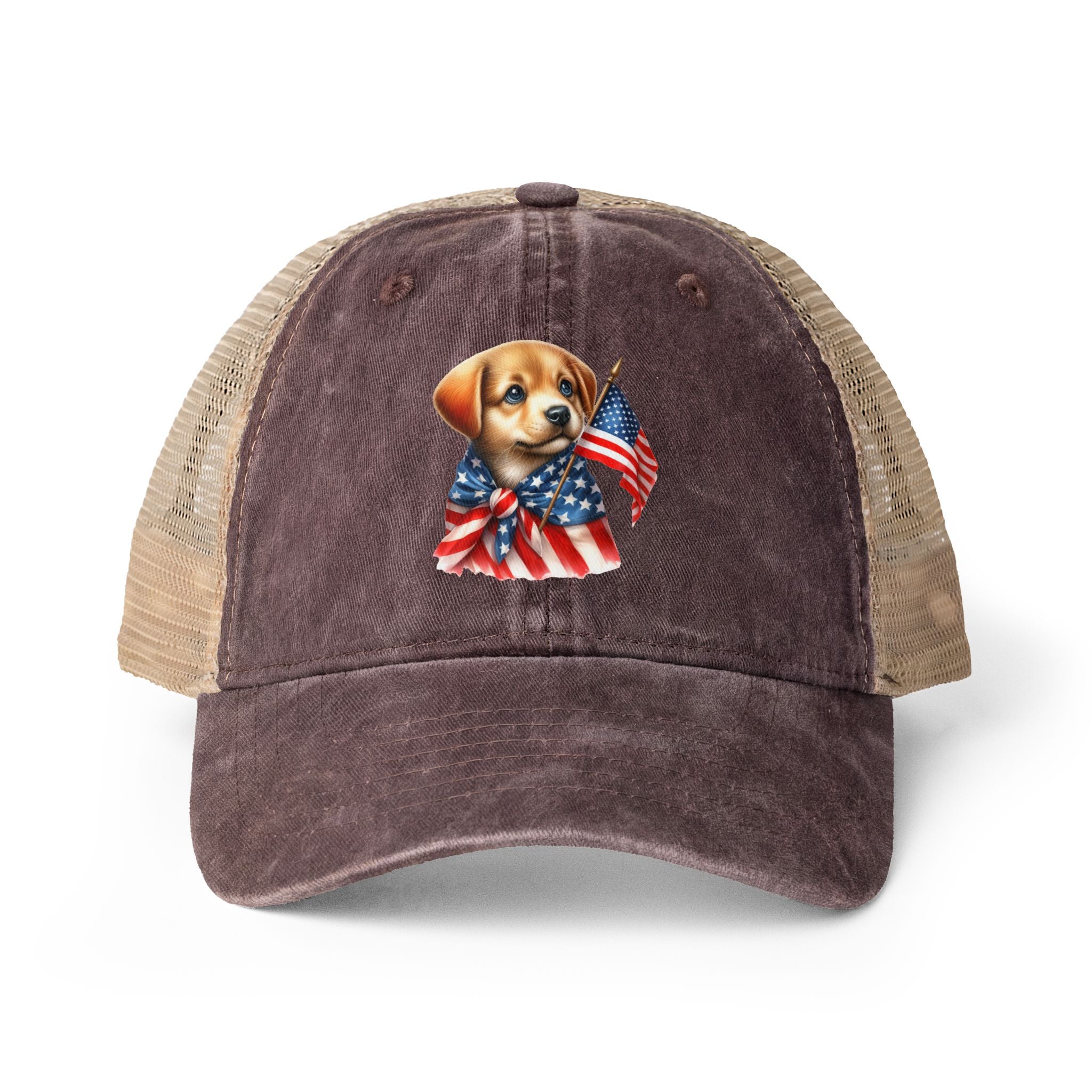 Women's Washed Mesh-Back Cap