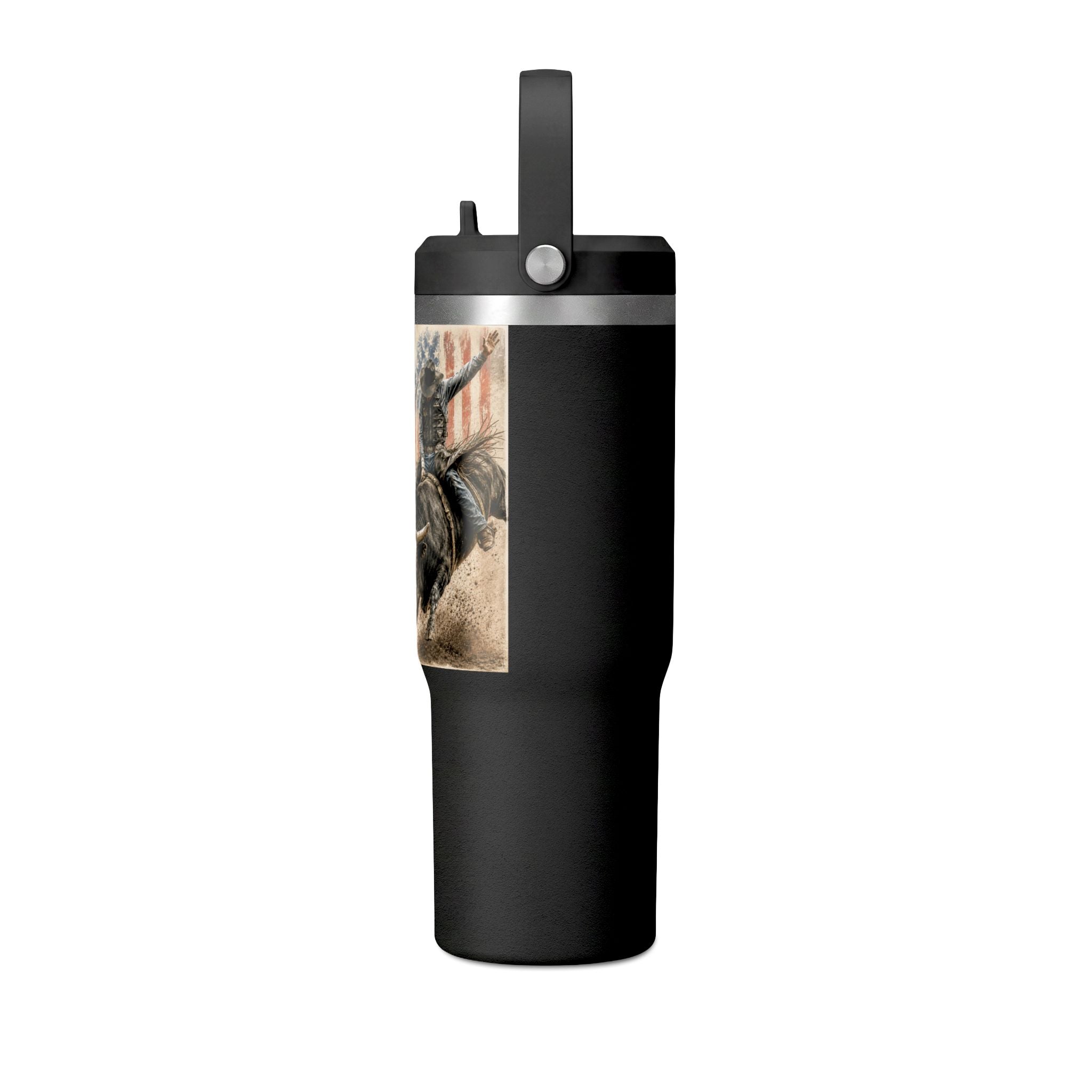 Nomad Tumbler 32oz - 'One Nod, Eight Seconds, No Regrets' Travel Tumbler