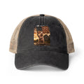 Women's Washed Mesh-Back Cap