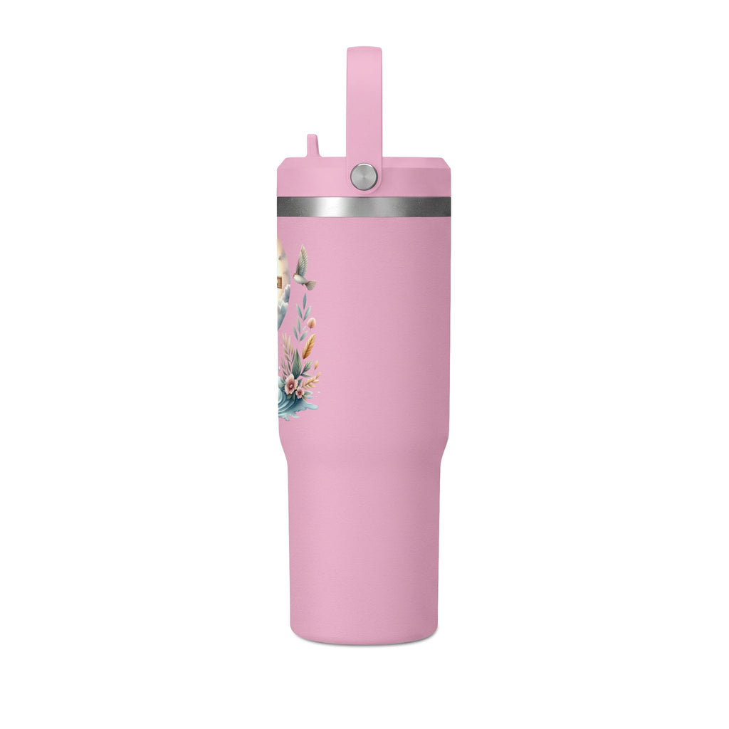 32oz Faith Tumbler — Cross & Dove Spiritual Travel Mug