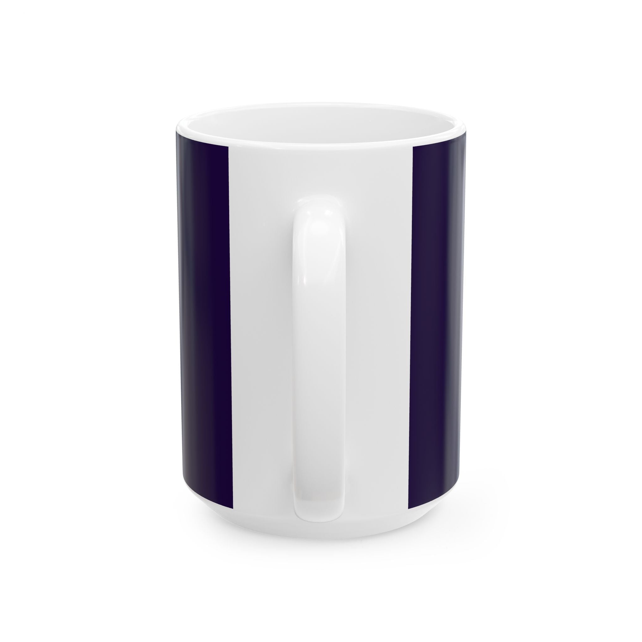 Military Tribute Ceramic Mug — Fallen Soldier Helmet, Boots & American Flag Memorial (11oz/15oz)