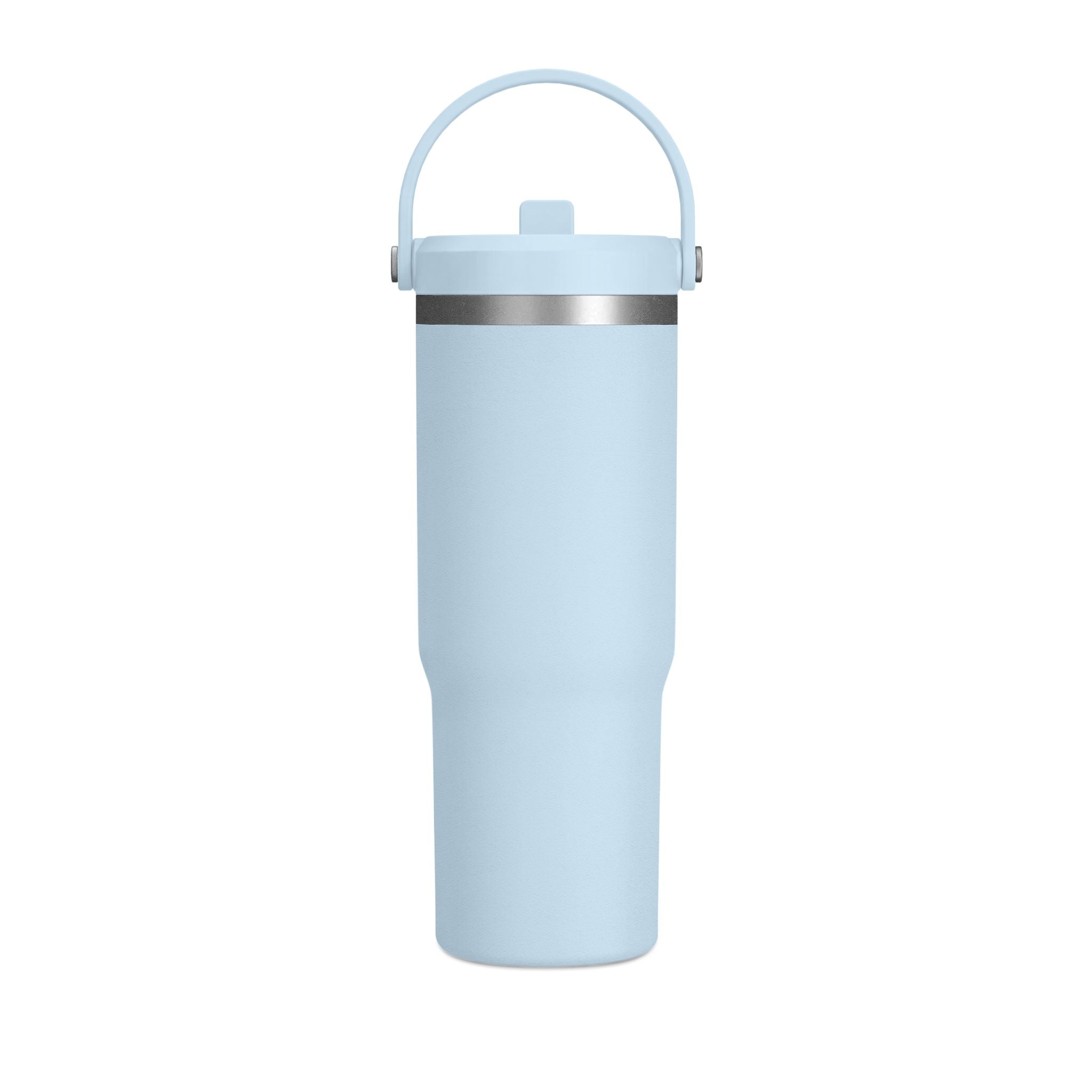 Patriotic Puppy 32oz Tumbler — American Flag Dog Travel Mug