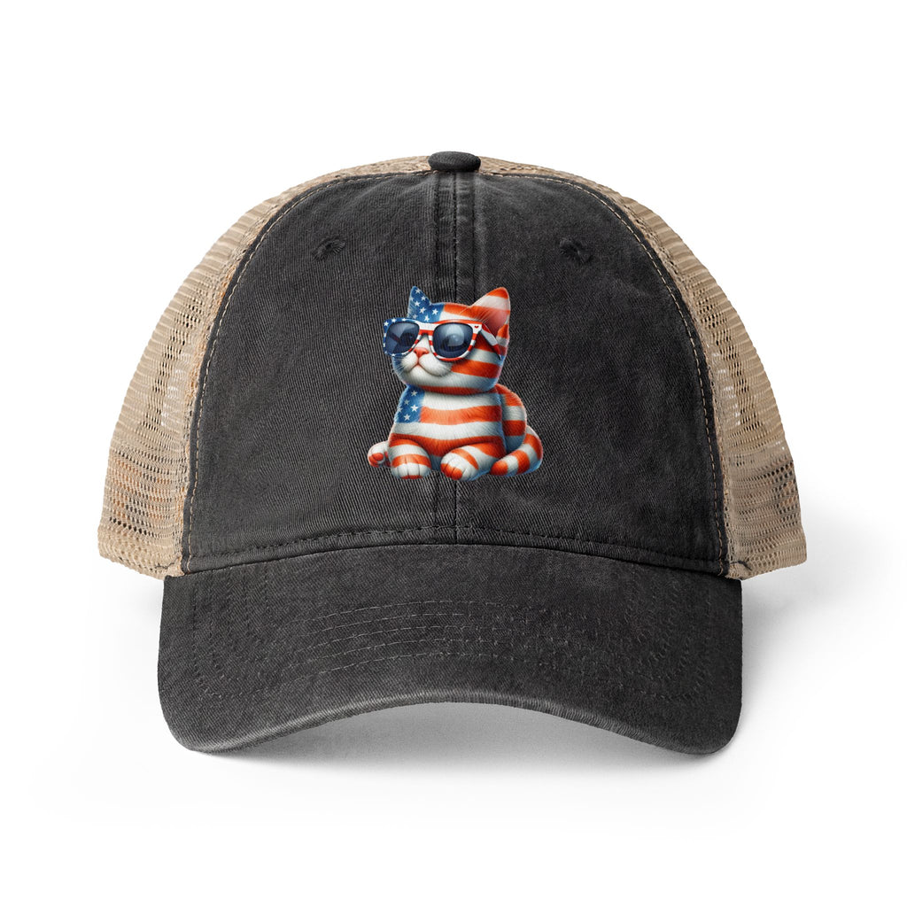 Women's Washed Mesh-Back Cap