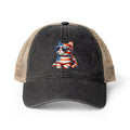 Women's Washed Mesh-Back Cap