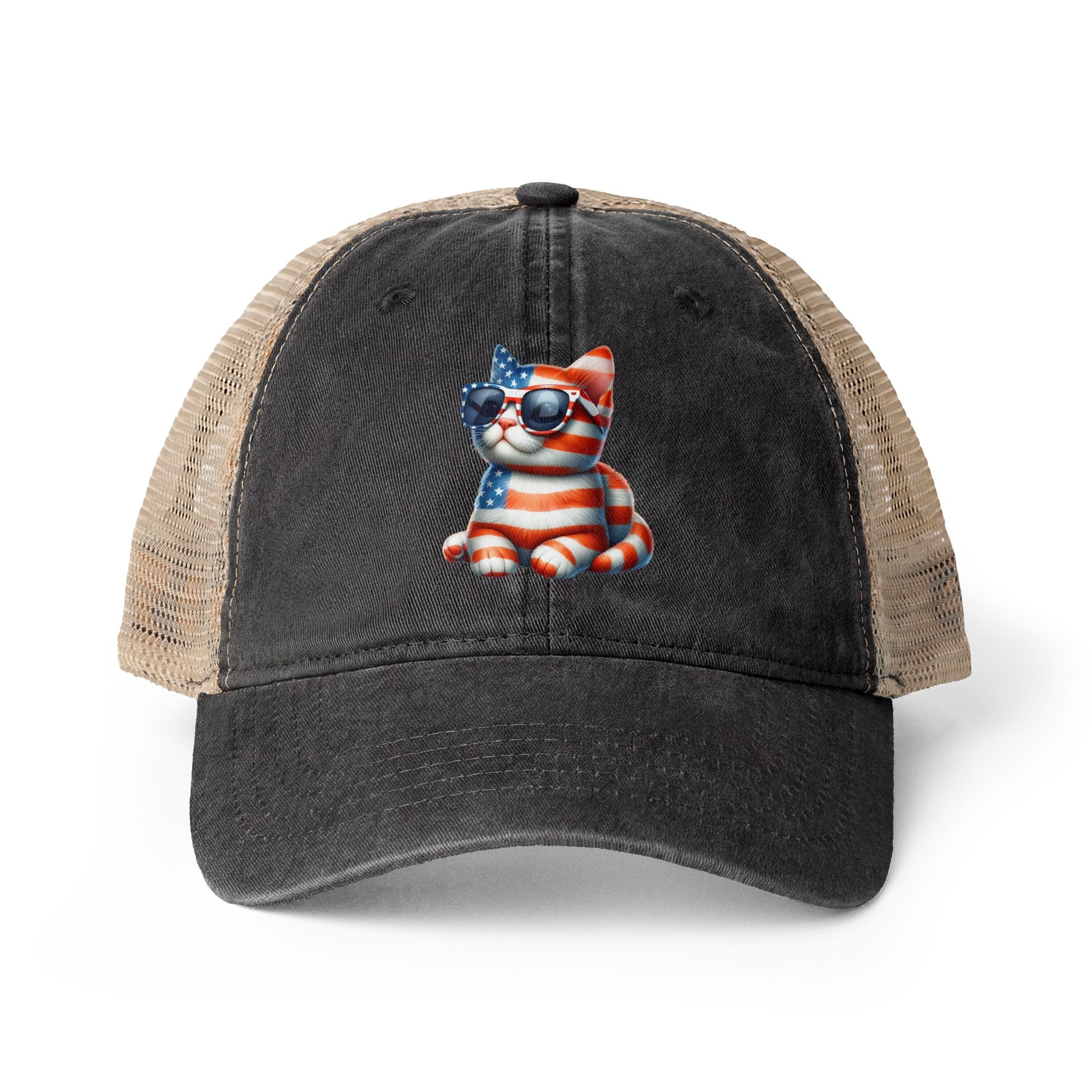 Women's Washed Mesh-Back Cap