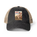 Women's Washed Mesh-Back Cap