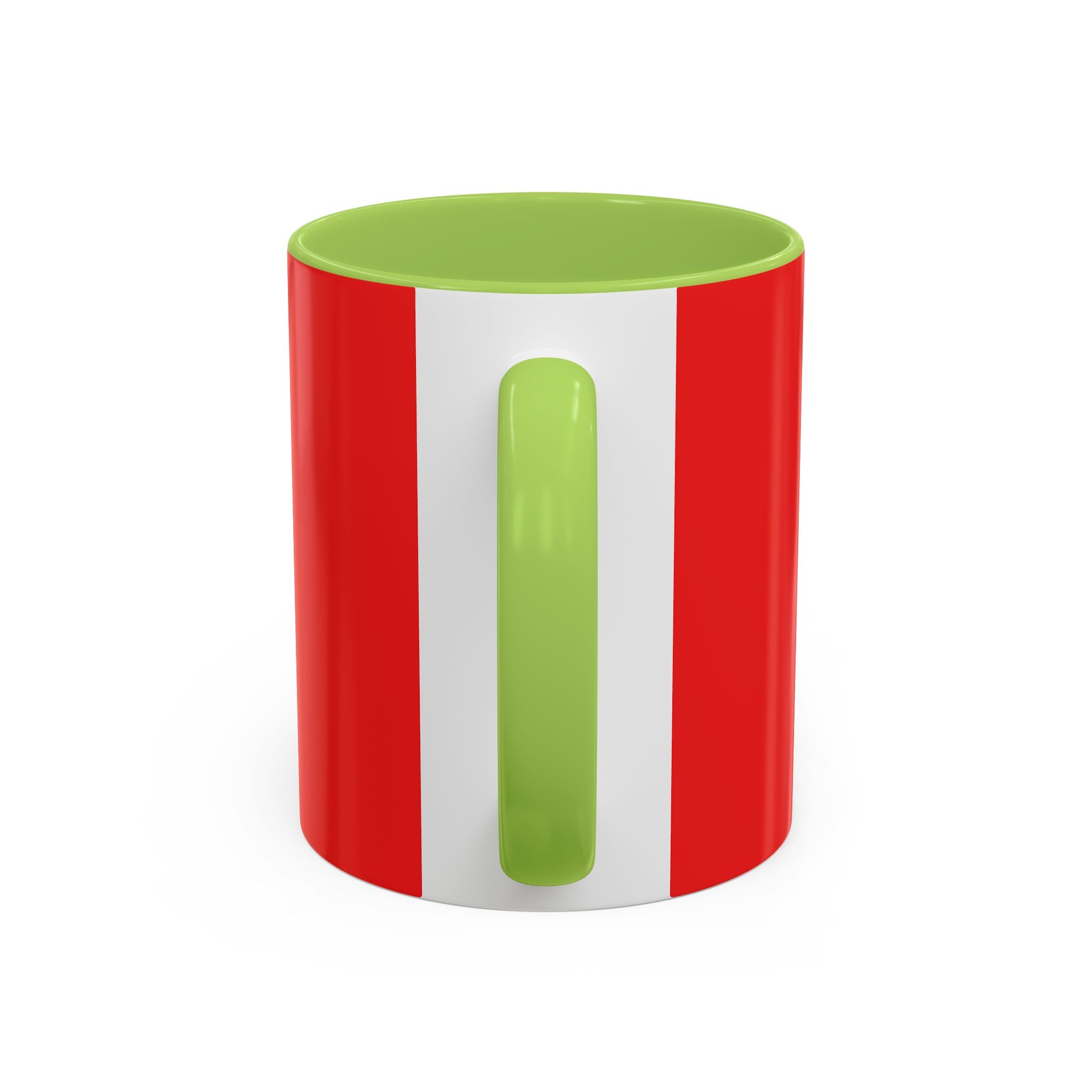 Patriotic Cross Coffee Mug – American Flag Christian Faith 11/15oz Accent Mug