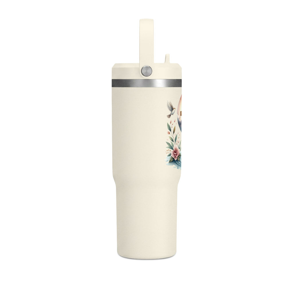 32oz Faith Tumbler — Cross & Dove Spiritual Travel Mug