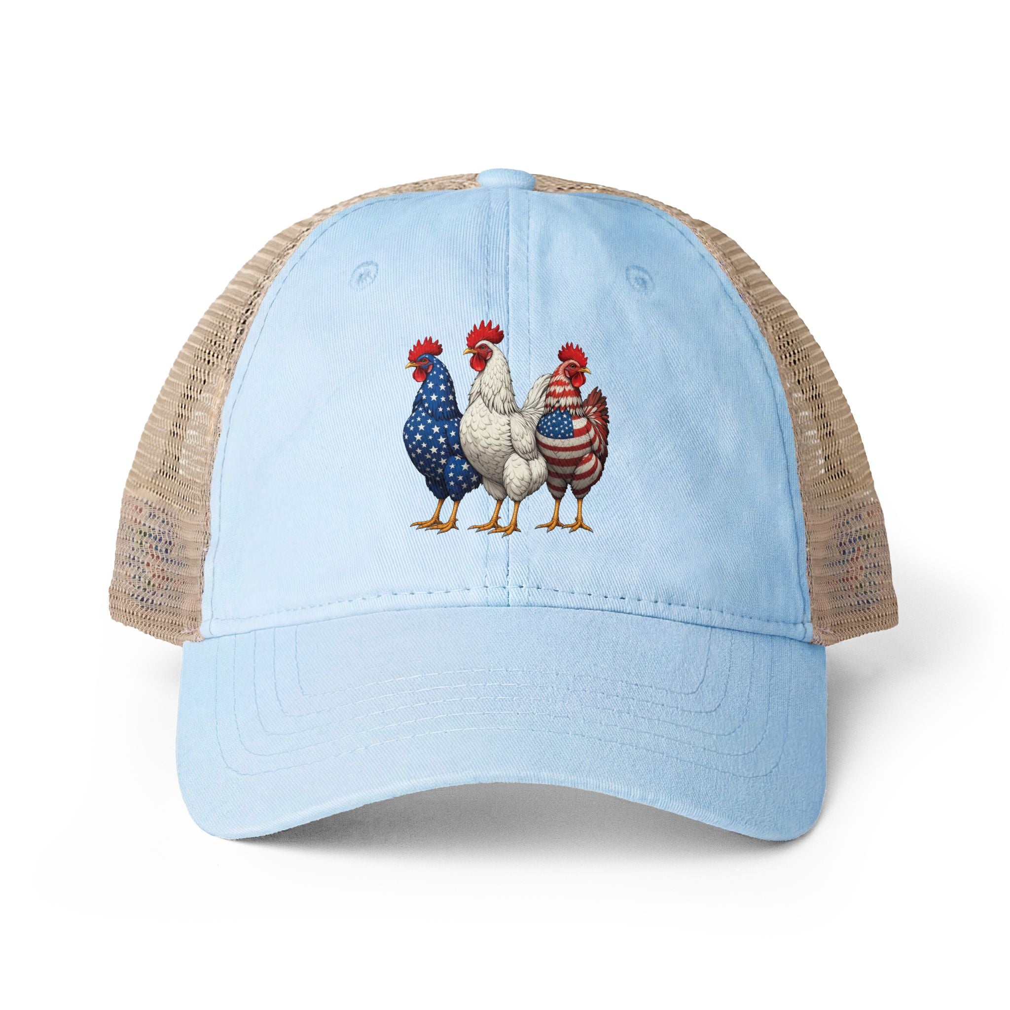 Women's Washed Mesh-Back Cap