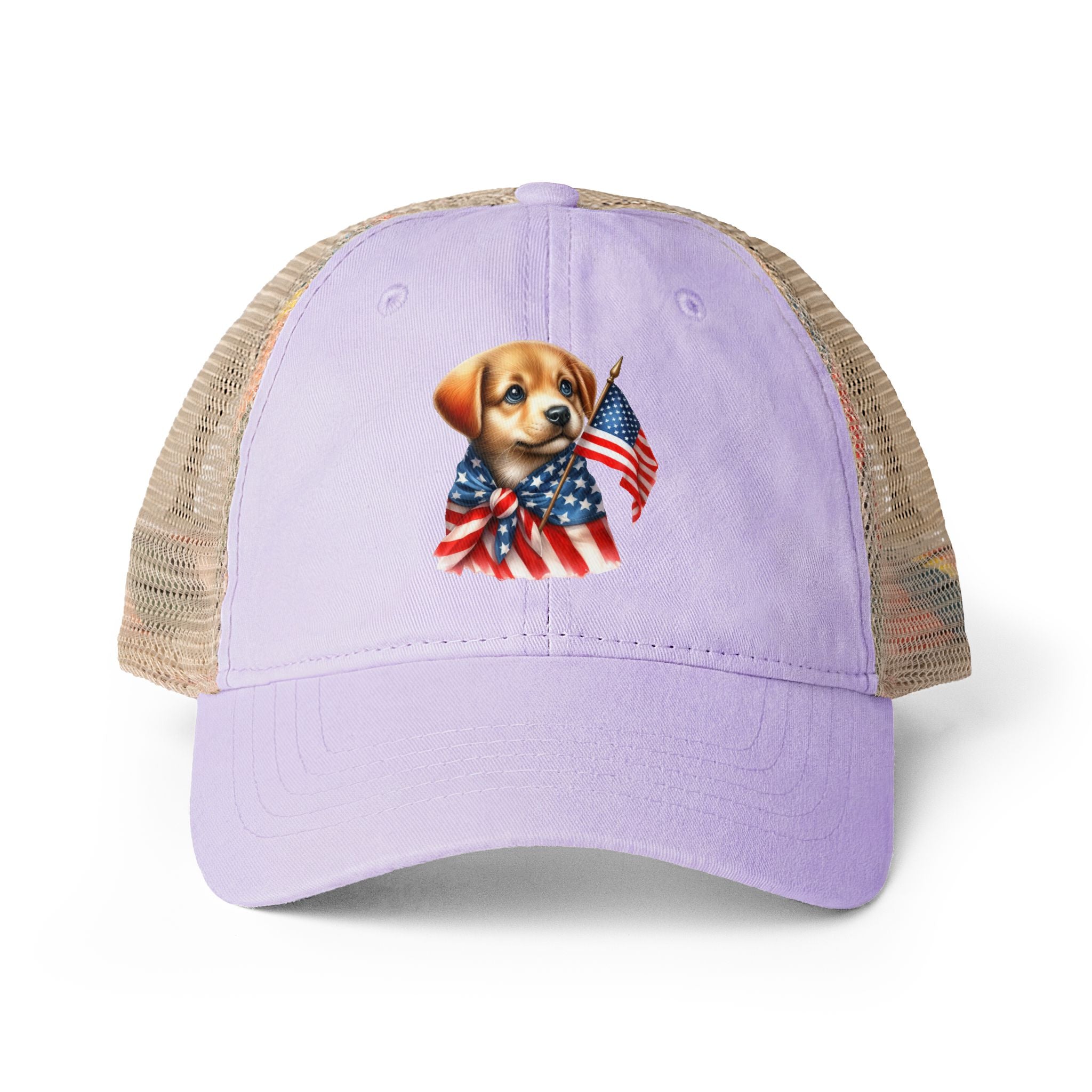 Women's Washed Mesh-Back Cap