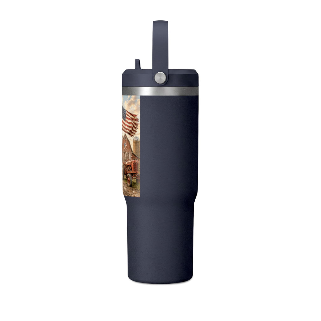 Nomad Tumbler 32oz – Patriotic Farmhouse Travel Tumbler (What America Was Made From)
