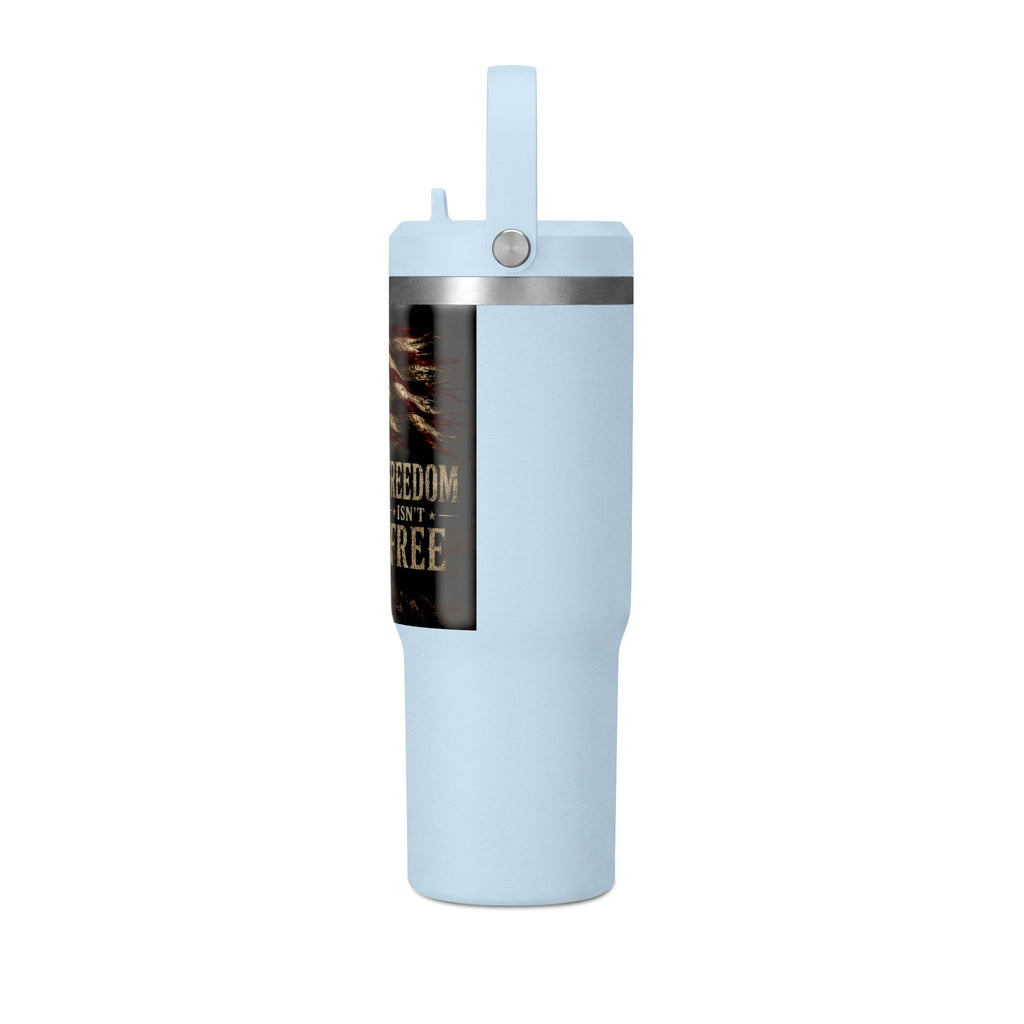 32oz Nomad Tumbler — Patriotic "Freedom Isn’t Free" Military Travel Tumbler