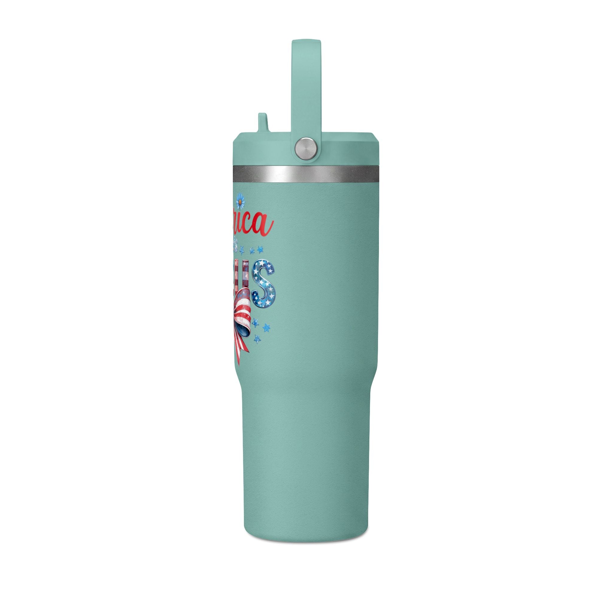America Needs Jesus 32oz Nomad Tumbler – Patriotic Insulated Travel Mug
