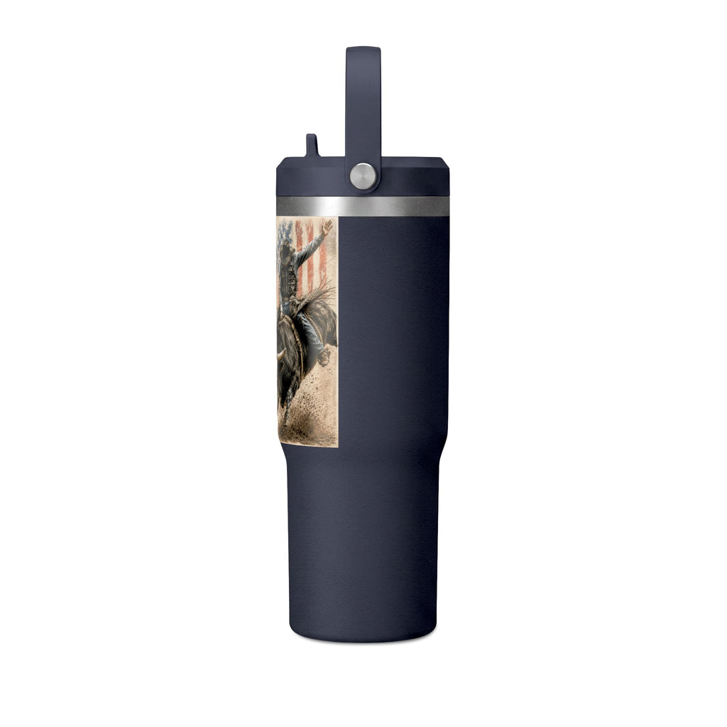 Nomad Tumbler 32oz - 'One Nod, Eight Seconds, No Regrets' Travel Tumbler