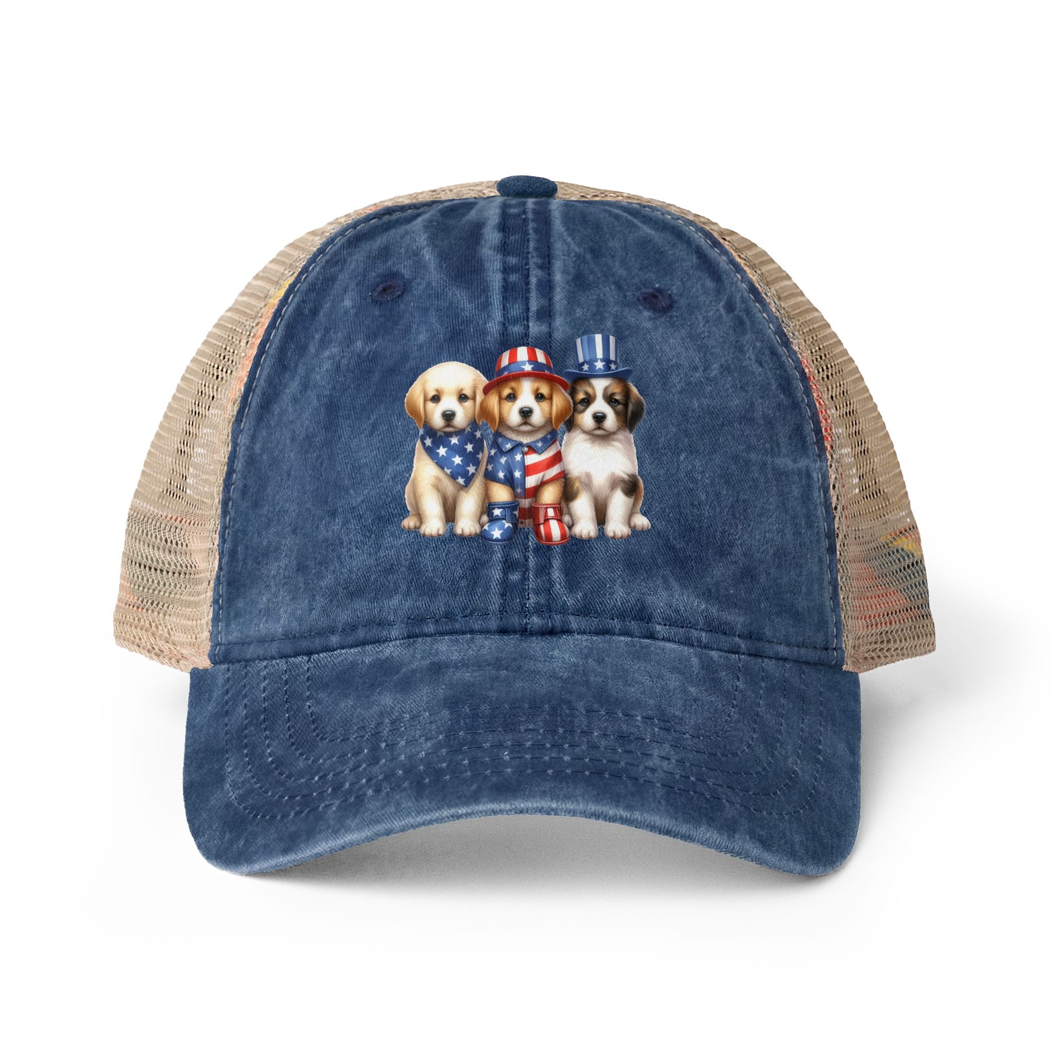 Women's Washed Mesh-Back Cap