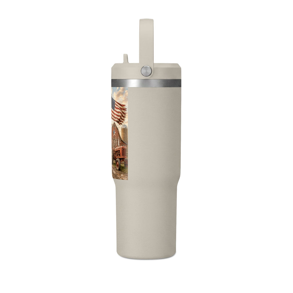 Nomad Tumbler 32oz – Patriotic Farmhouse Travel Tumbler (What America Was Made From)