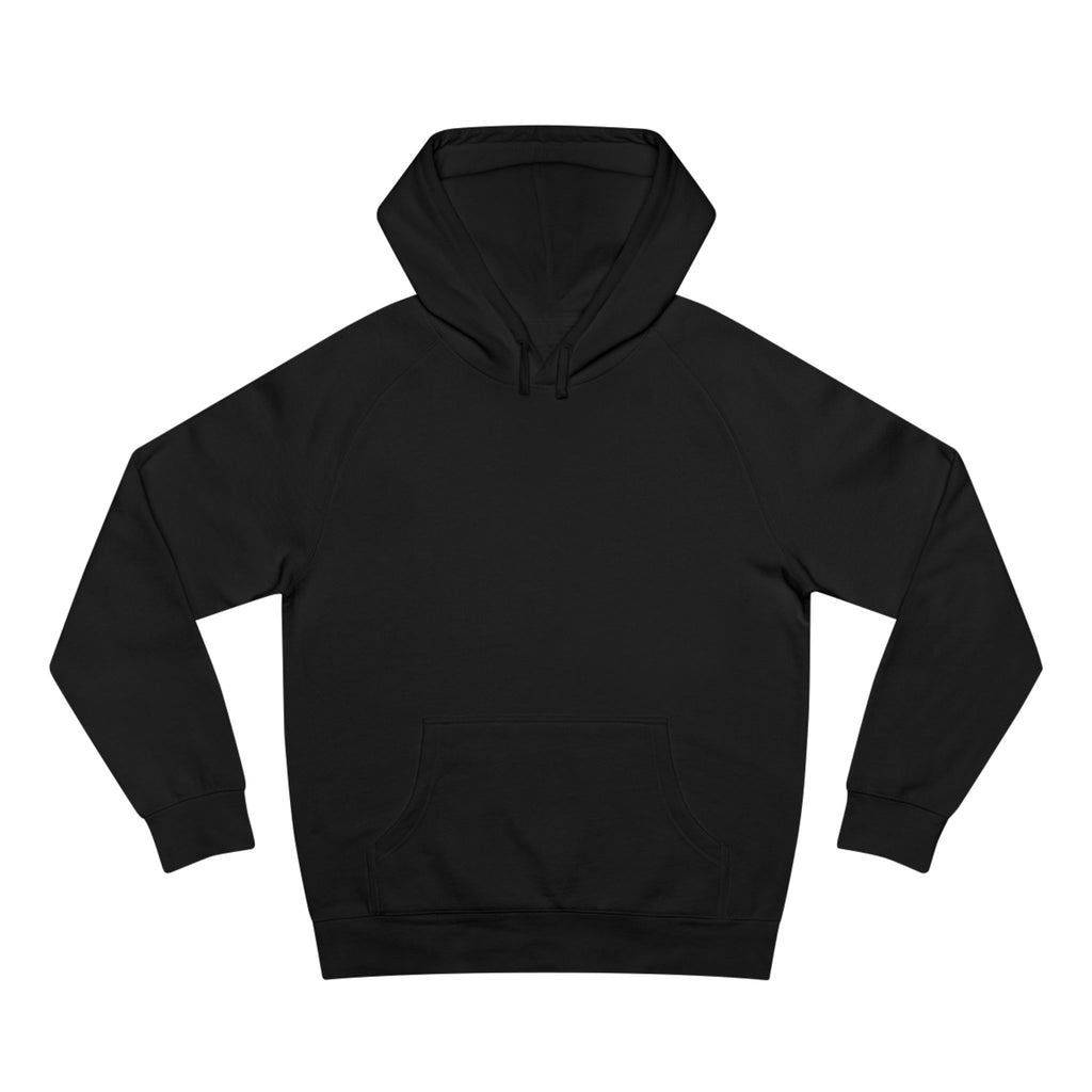 American Flag Cross Hoodie — Patriotic Skull & Wings Back Graphic