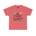 Be Strong and Courageous Floral Tee - Inspirational Women's Inspirational T-Shirt, Motivational Scripture Design