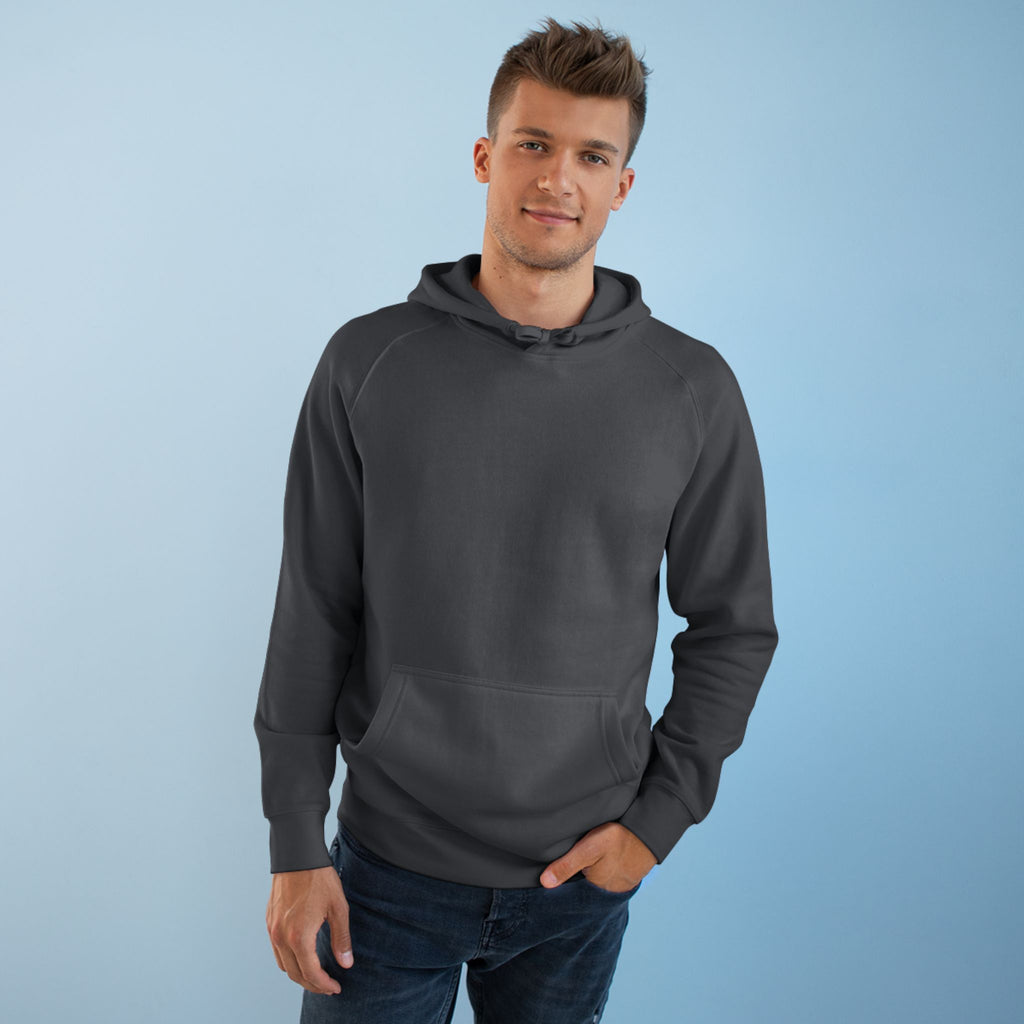 American Flag Cross Hoodie — Patriotic Skull & Wings Back Graphic