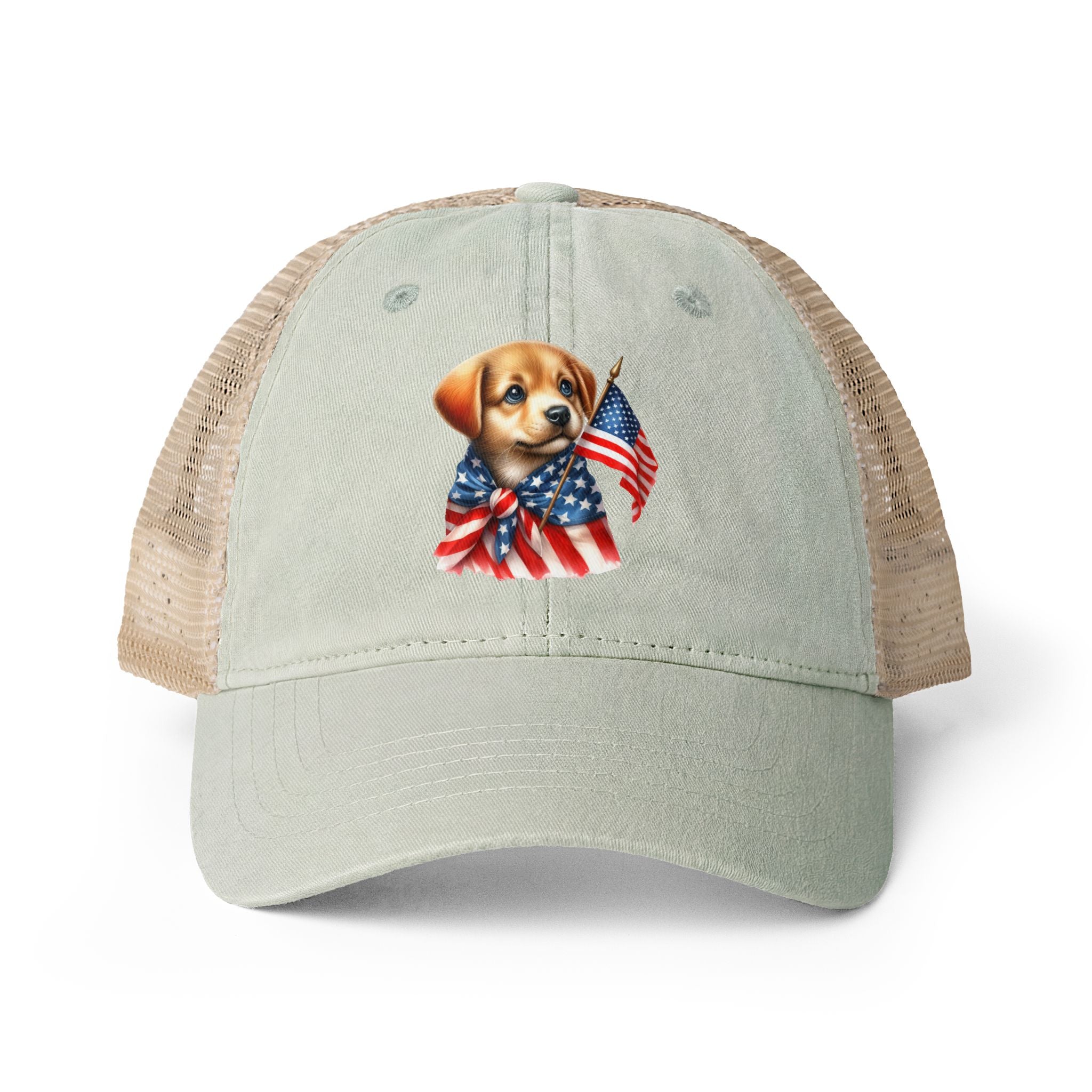 Women's Washed Mesh-Back Cap