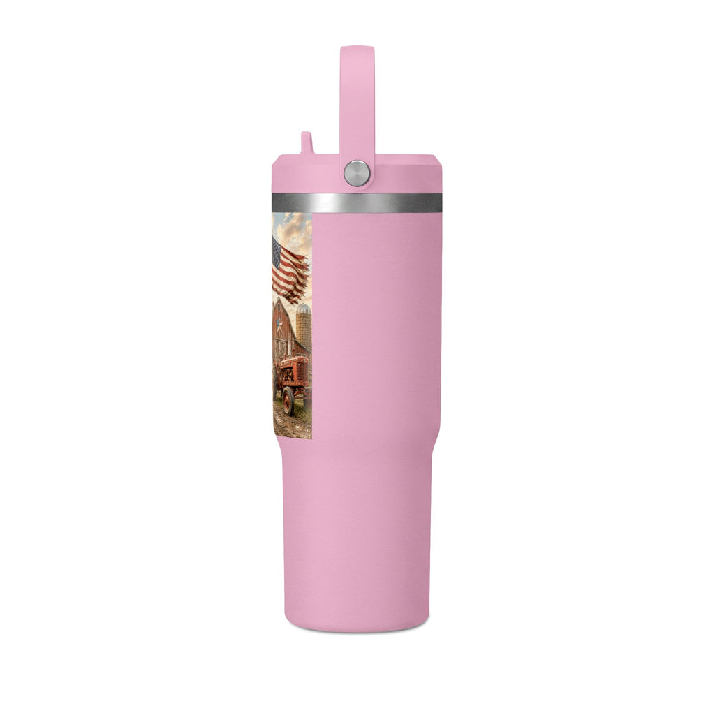 Nomad Tumbler 32oz – Patriotic Farmhouse Travel Tumbler (What America Was Made From)