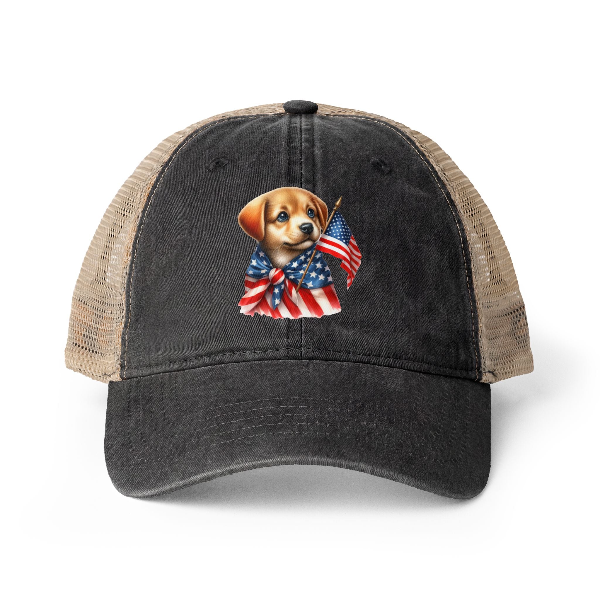 Women's Washed Mesh-Back Cap