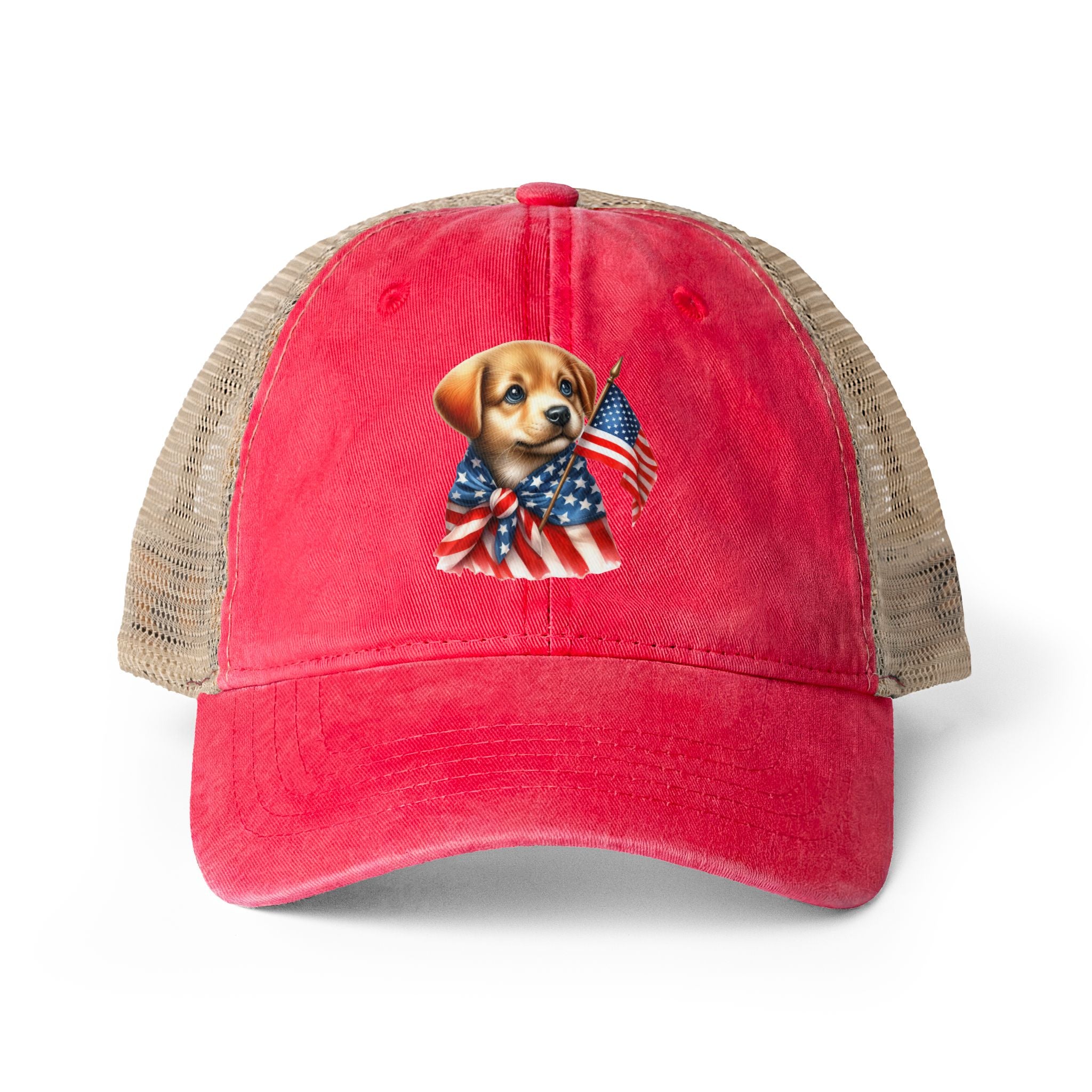 Women's Washed Mesh-Back Cap