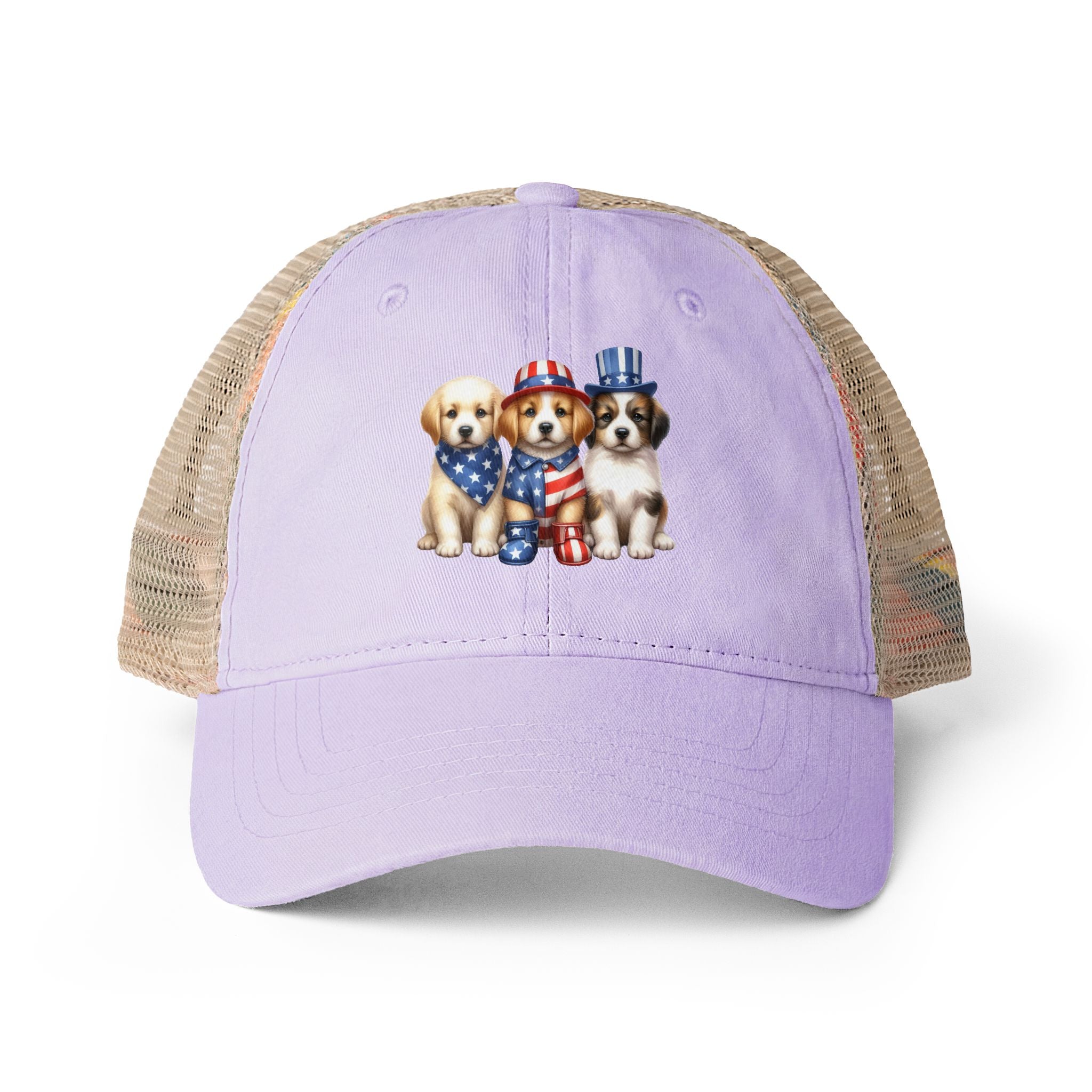 Women's Washed Mesh-Back Cap