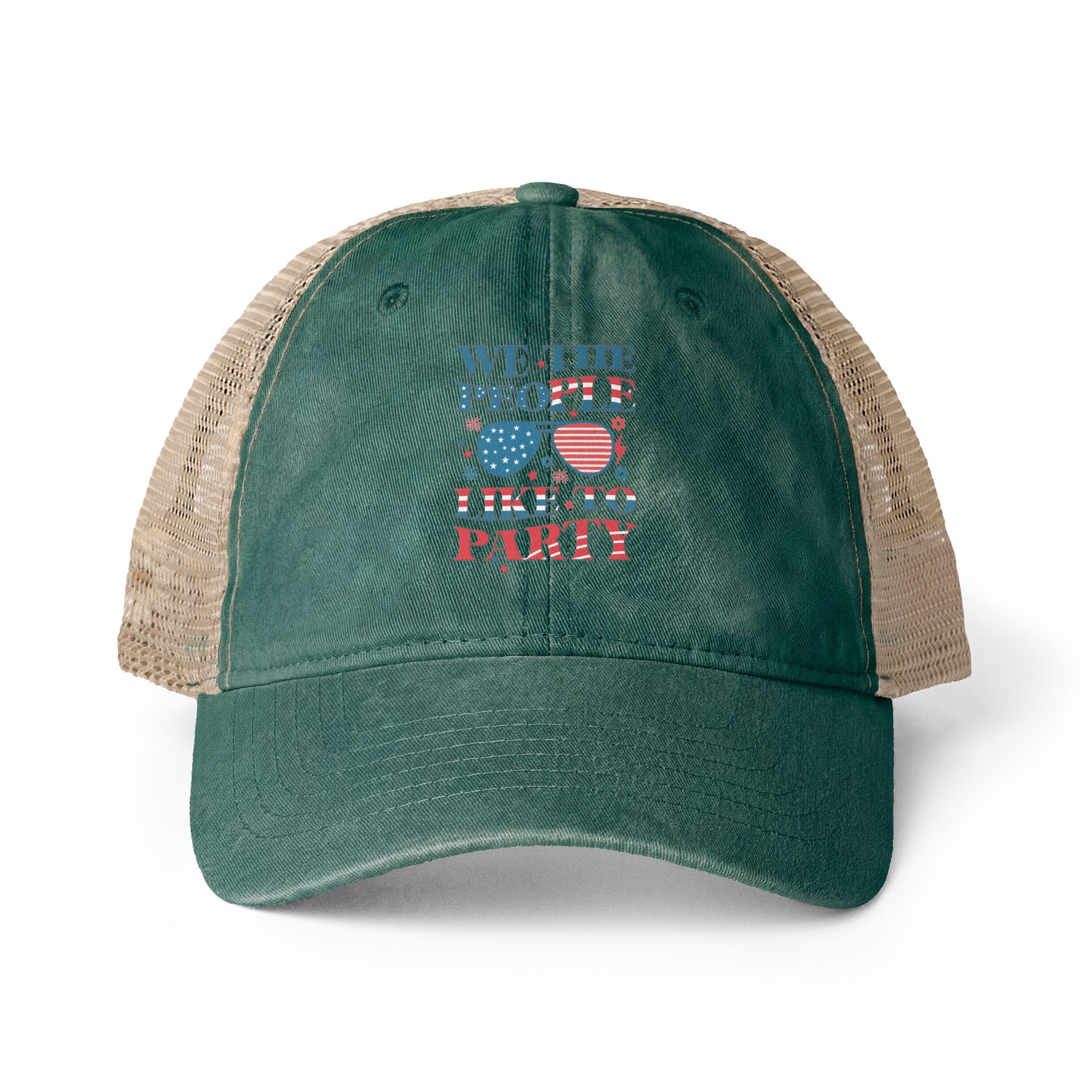 Women's Washed Mesh-Back Cap