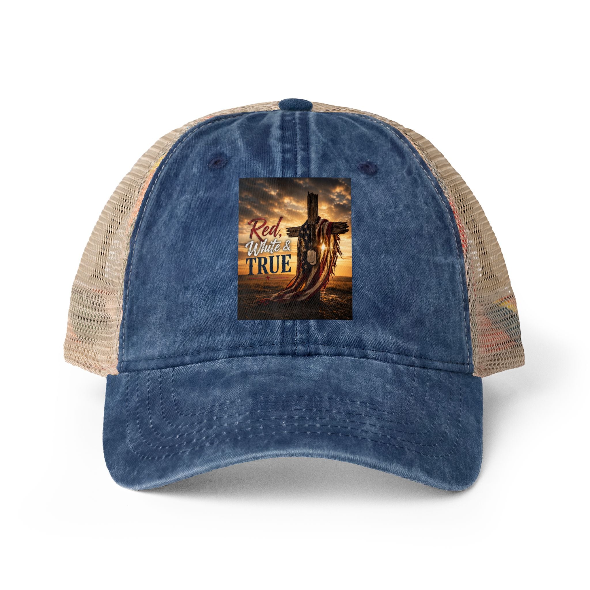 Women's Washed Mesh-Back Cap