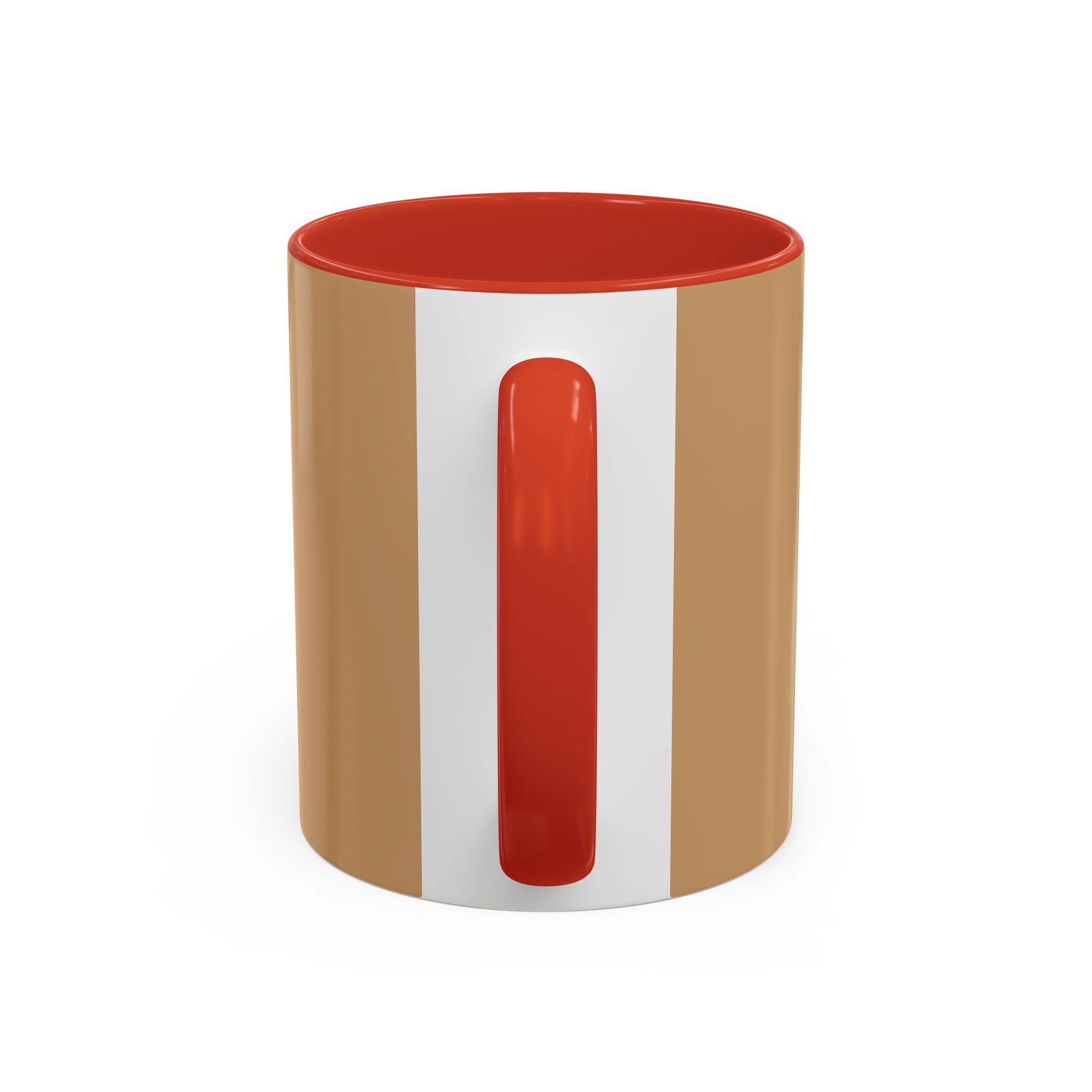 Christian Cross Accent Coffee Mug — Faith, Doves & Floral Baptism Gift (11/15oz)