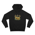 Sunflower Cross Hoodie — Christian Faith Floral Pullover