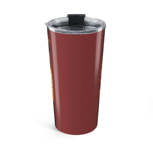 20oz Patriotic Tumbler – "Red, White & True" Flag Cross Travel Mug