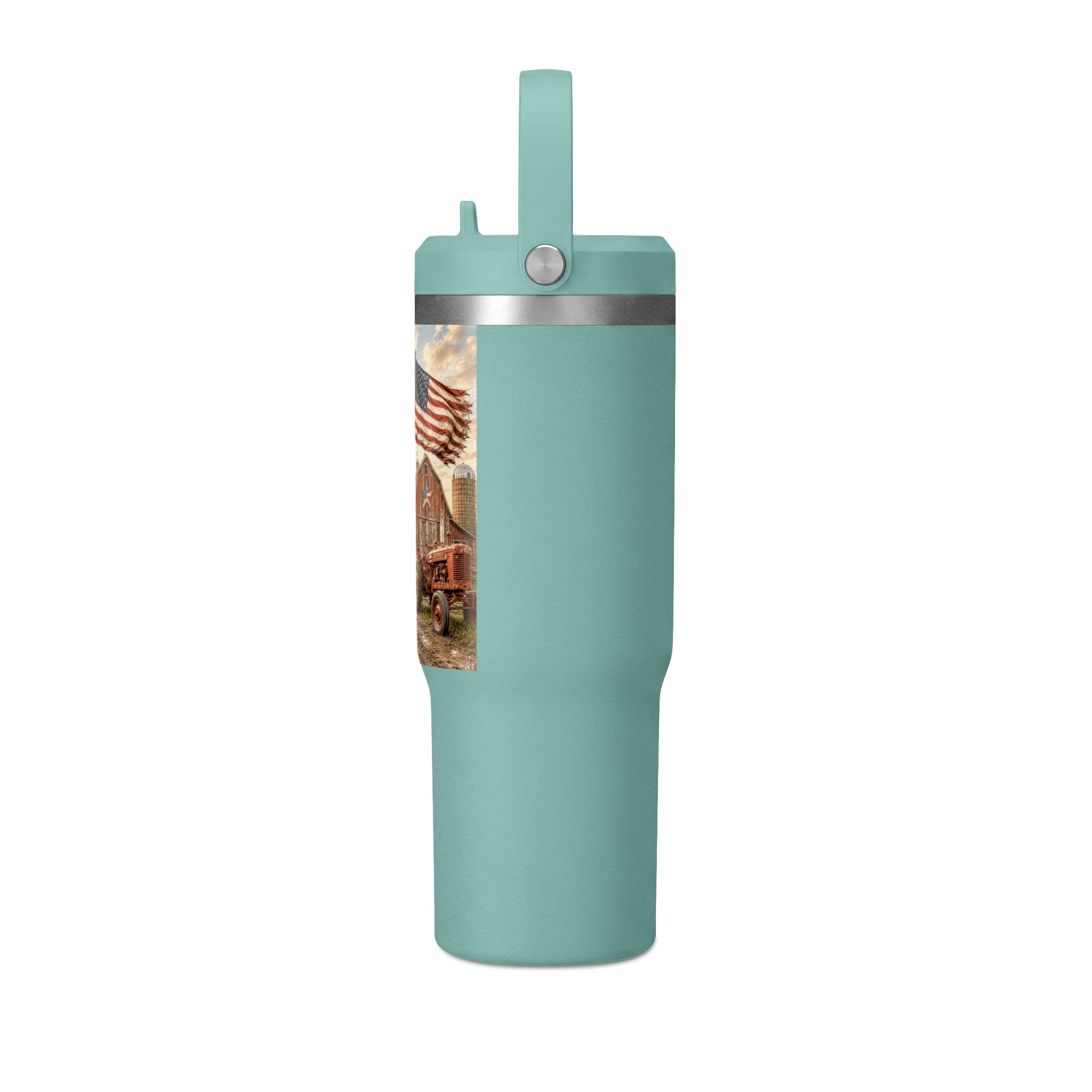 Nomad Tumbler 32oz – Patriotic Farmhouse Travel Tumbler (What America Was Made From)
