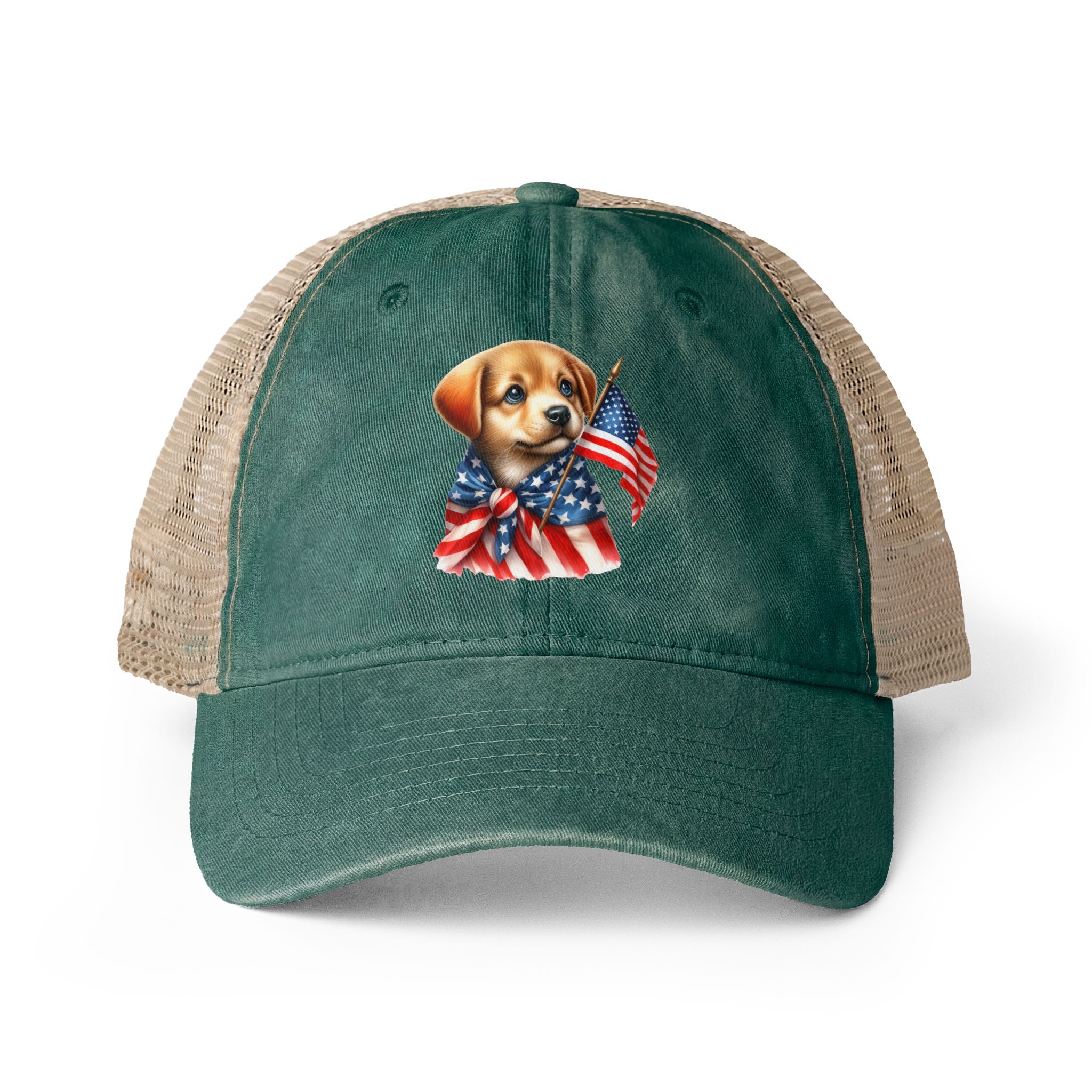 Women's Washed Mesh-Back Cap