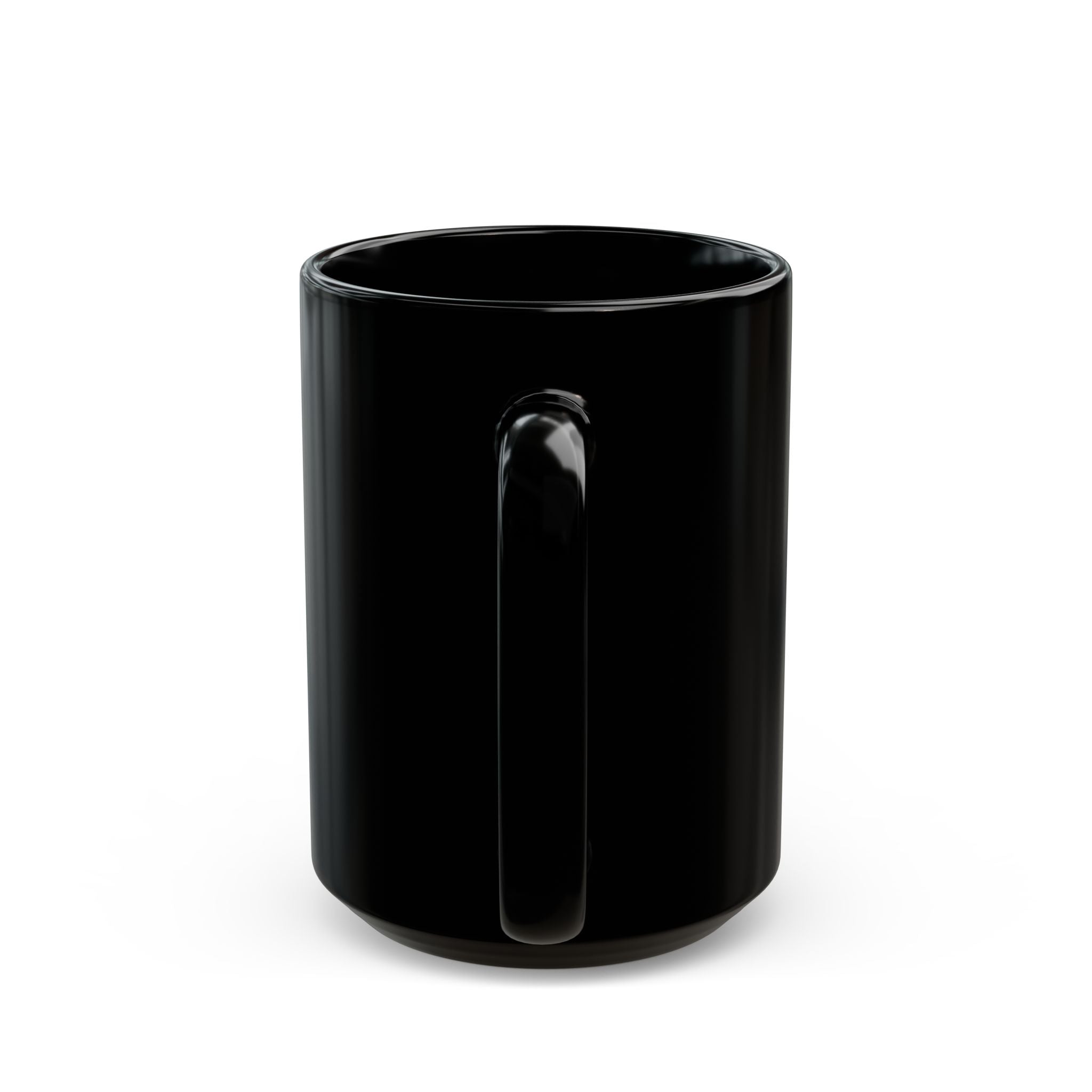 Freedom Isn't Free Black Mug — Military Tribute Coffee Cup, American Flag & Battlefield Memorial (11oz/15oz)