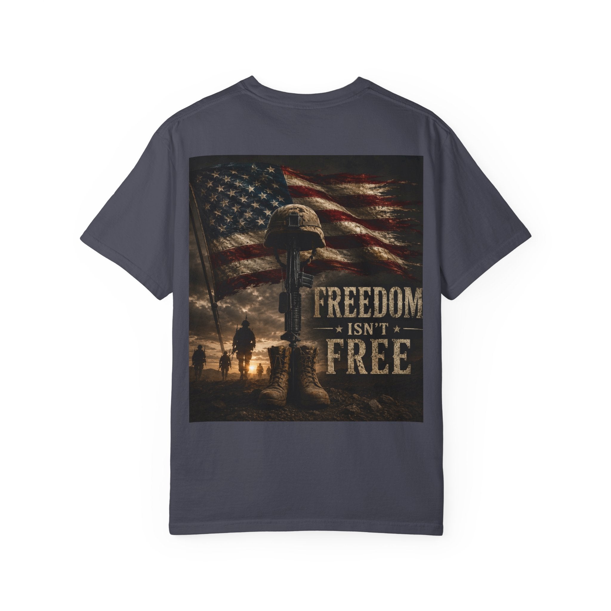 Freedom Isn’t Free Tee — Patriotic Military Memorial T-Shirt