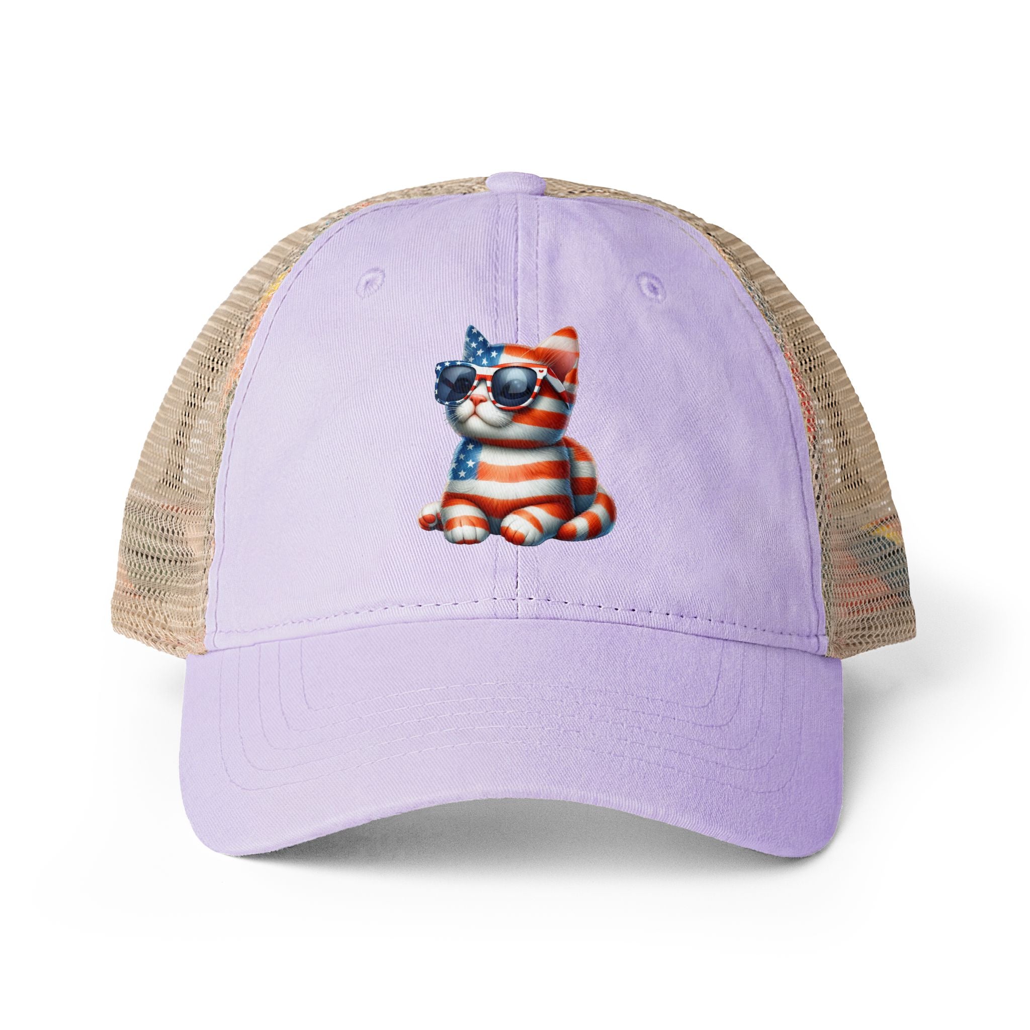 Women's Washed Mesh-Back Cap