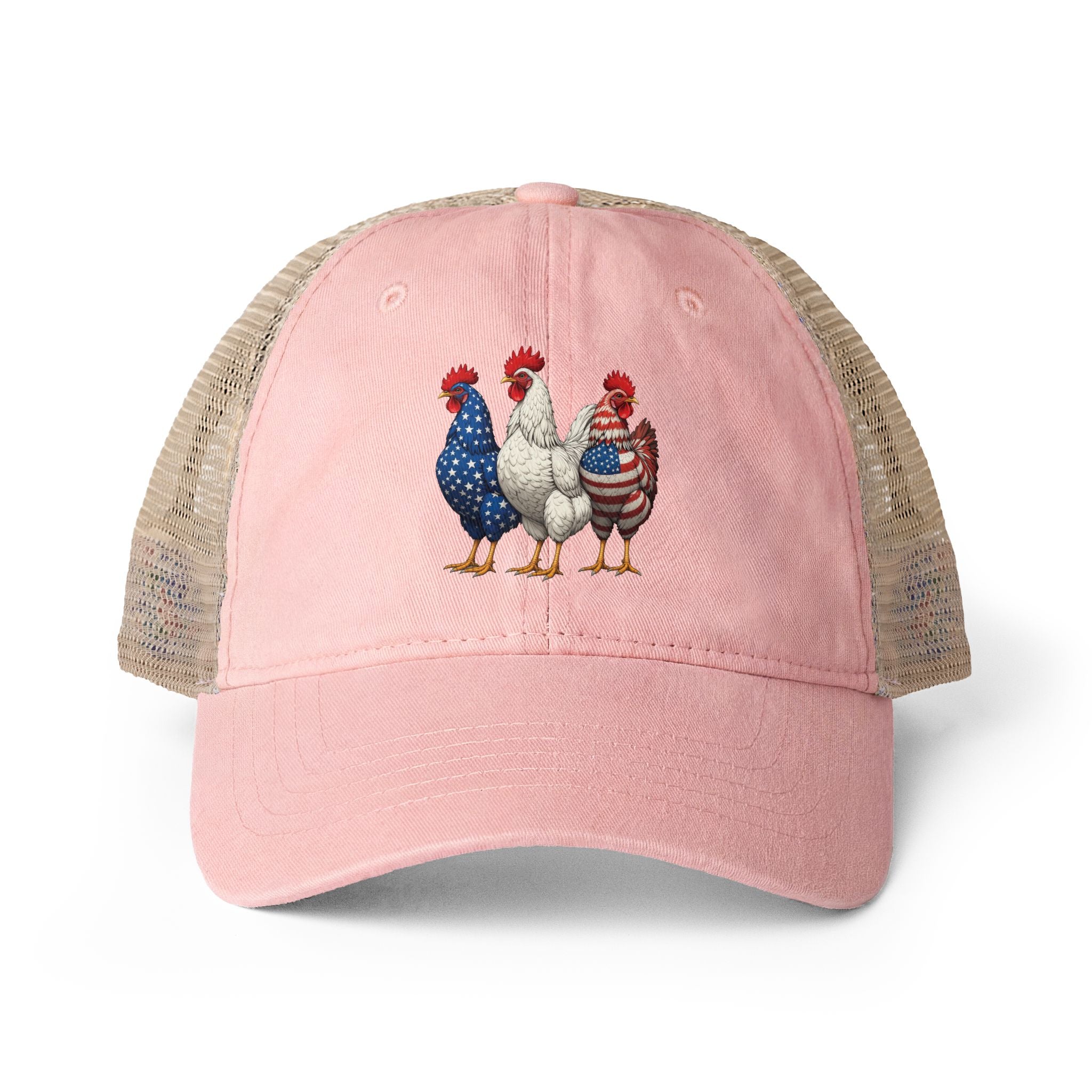 Women's Washed Mesh-Back Cap