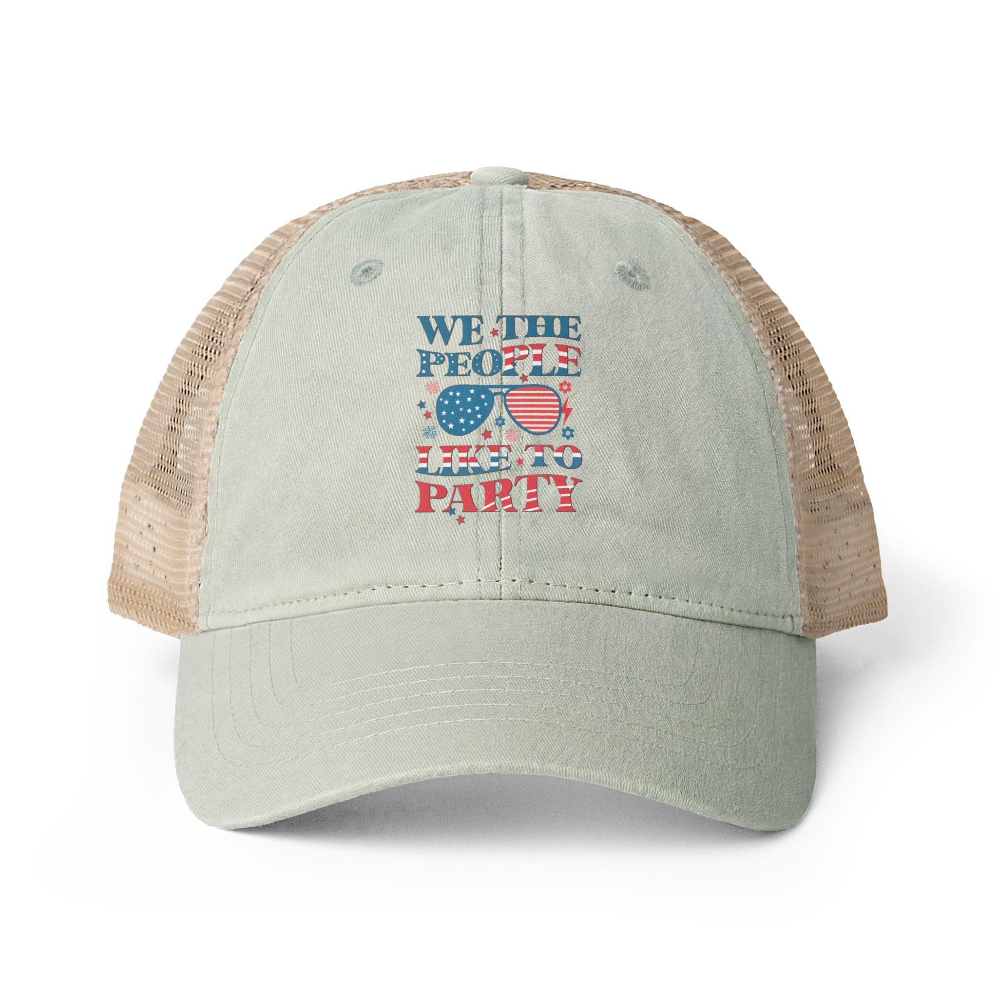 Women's Washed Mesh-Back Cap