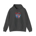 America Loves Jesus Patriotic Hoodie – Flag Bow Christian Sweatshirt