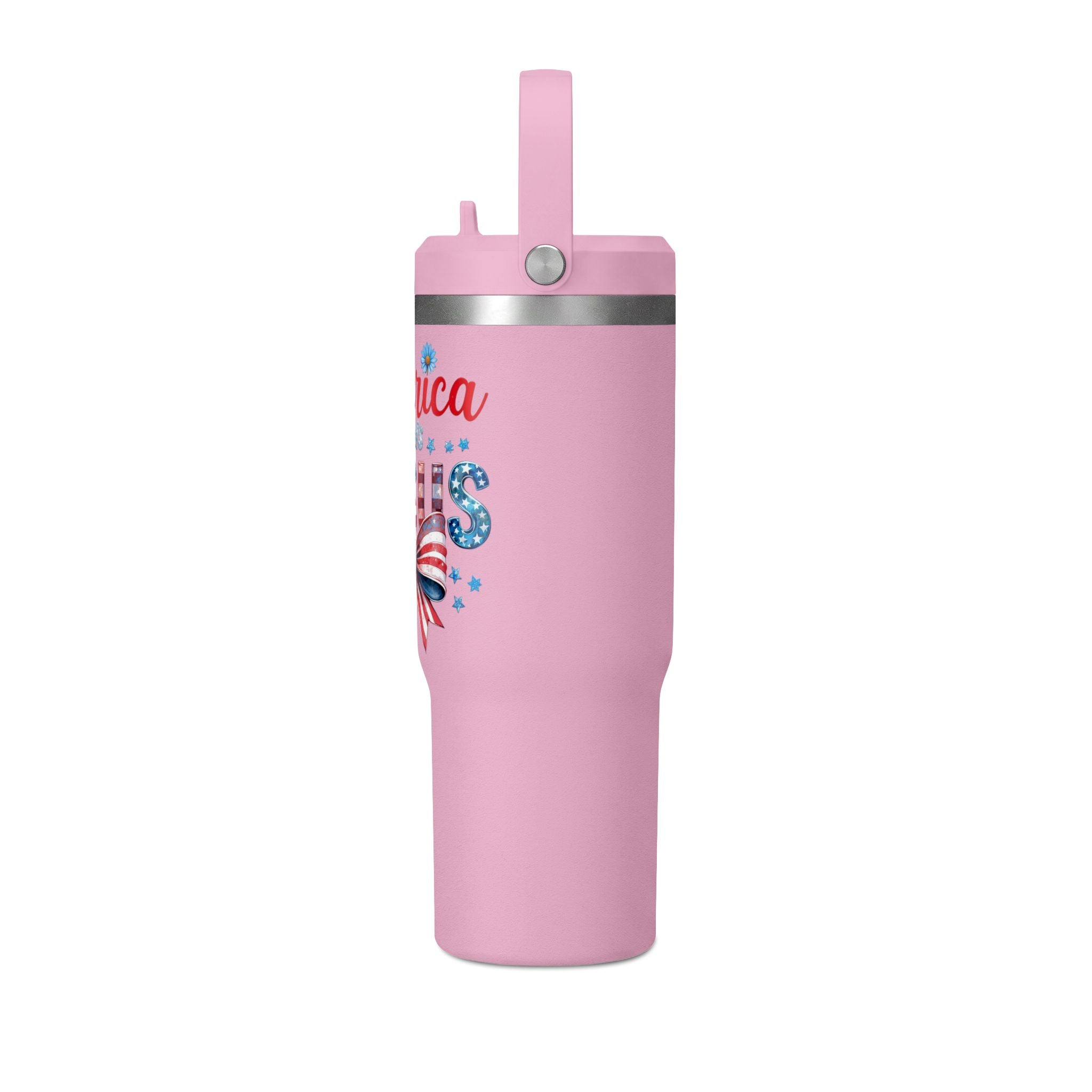 America Needs Jesus 32oz Nomad Tumbler – Patriotic Insulated Travel Mug