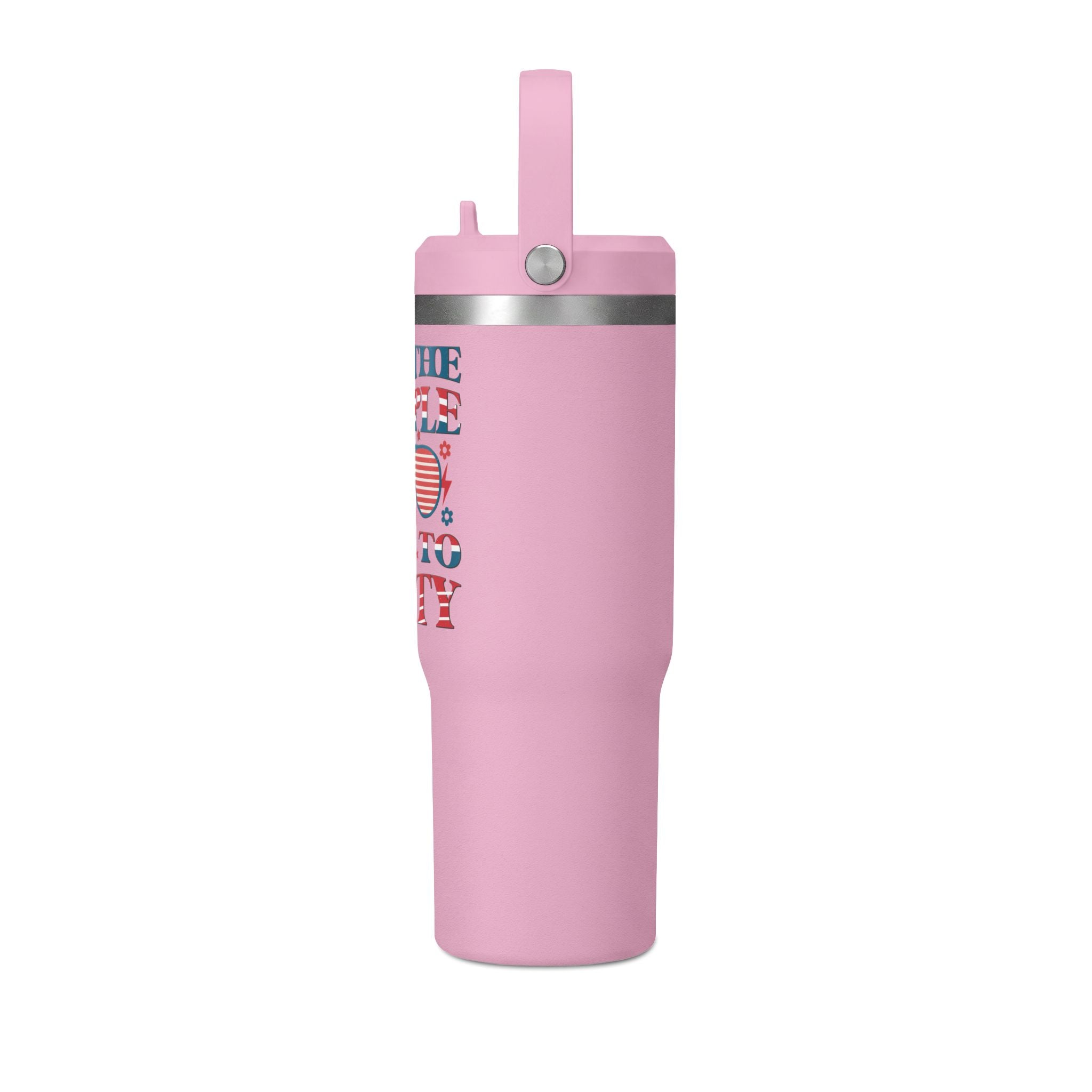 32oz Nomad Tumbler — "We the People Like to Party" Patriotic Insulated Travel Mug