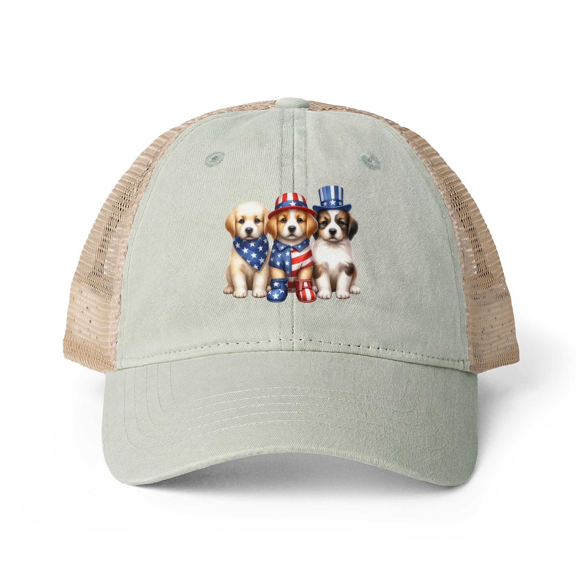 Women's Washed Mesh-Back Cap