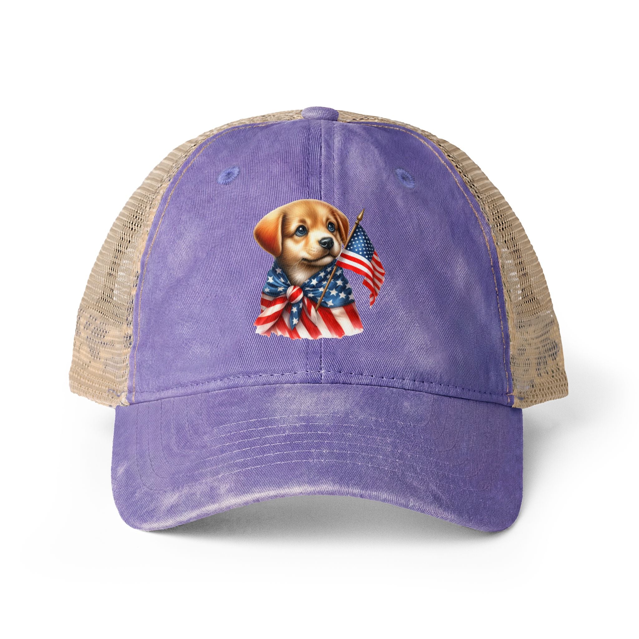 Women's Washed Mesh-Back Cap