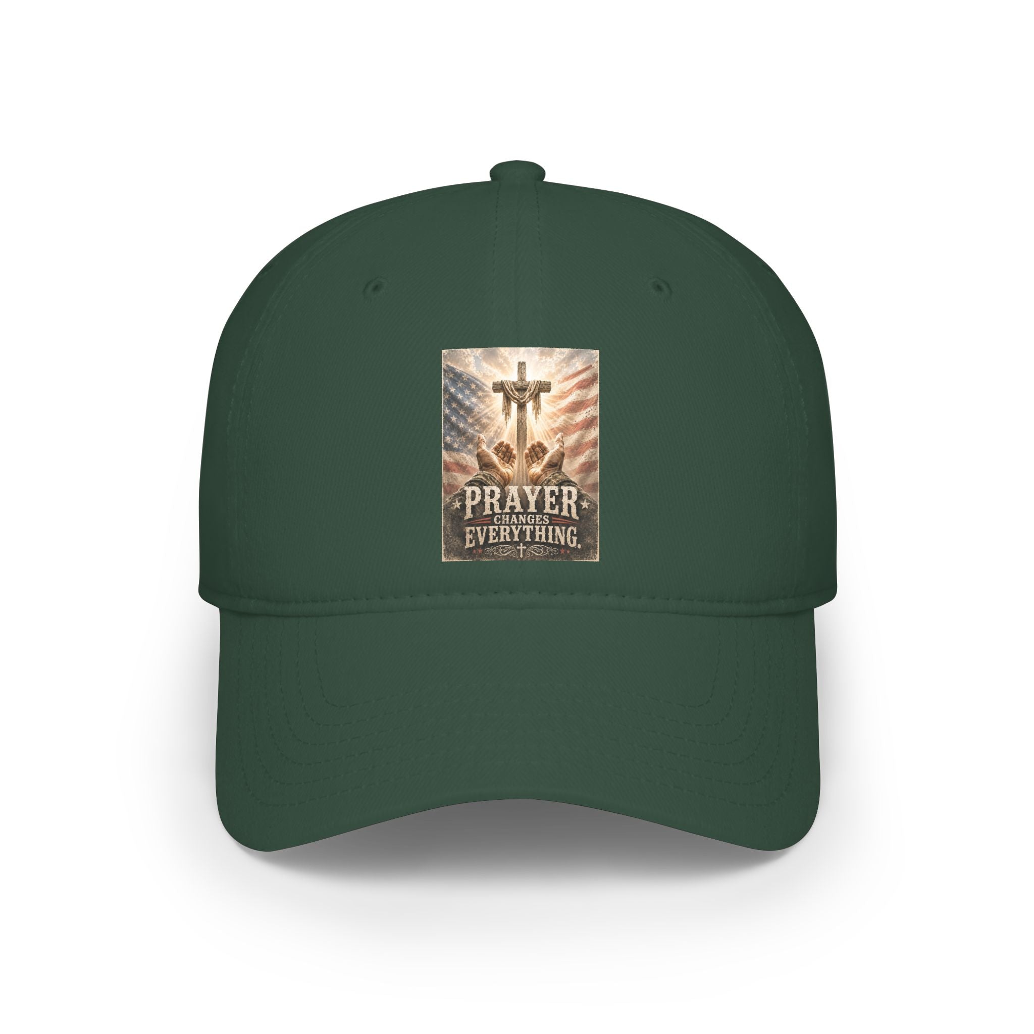 Prayer Changes Everything Low Profile Baseball Cap