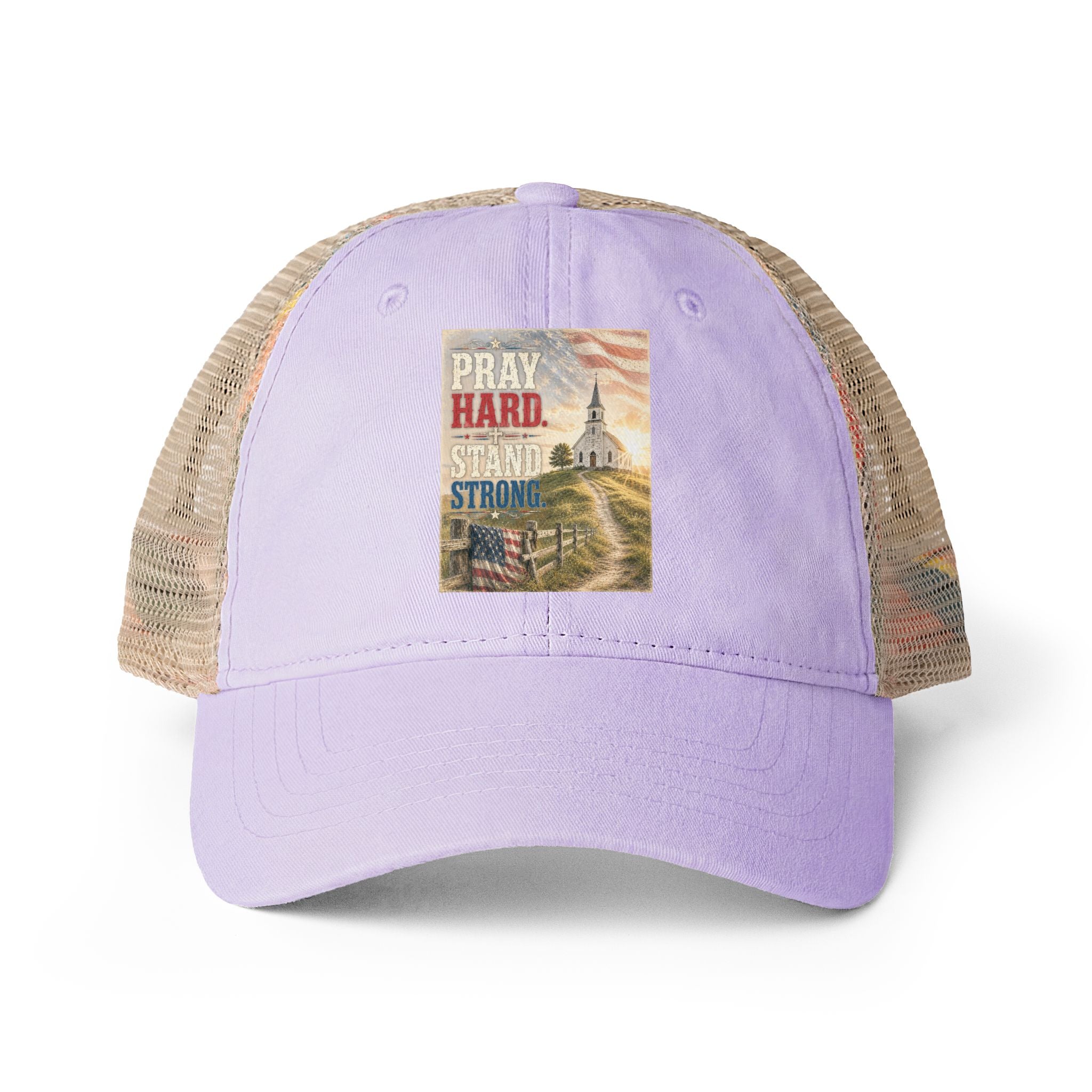 Women's Washed Mesh-Back Cap